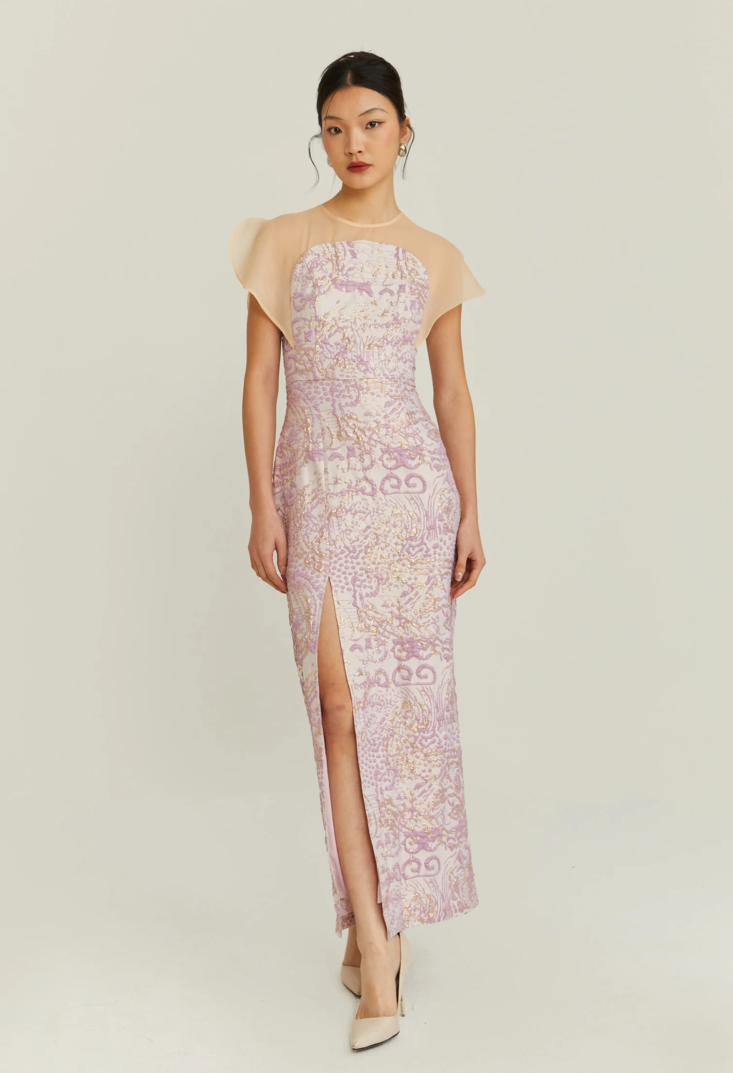 Moonlit Majesty Maxi Dress