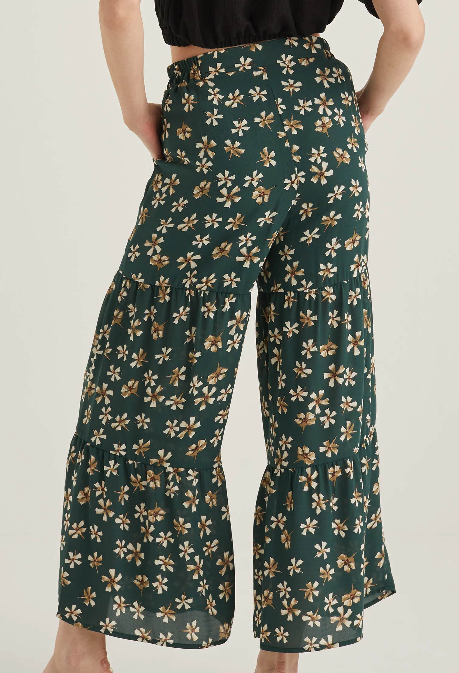 Blooming Petals Palazzo Pants