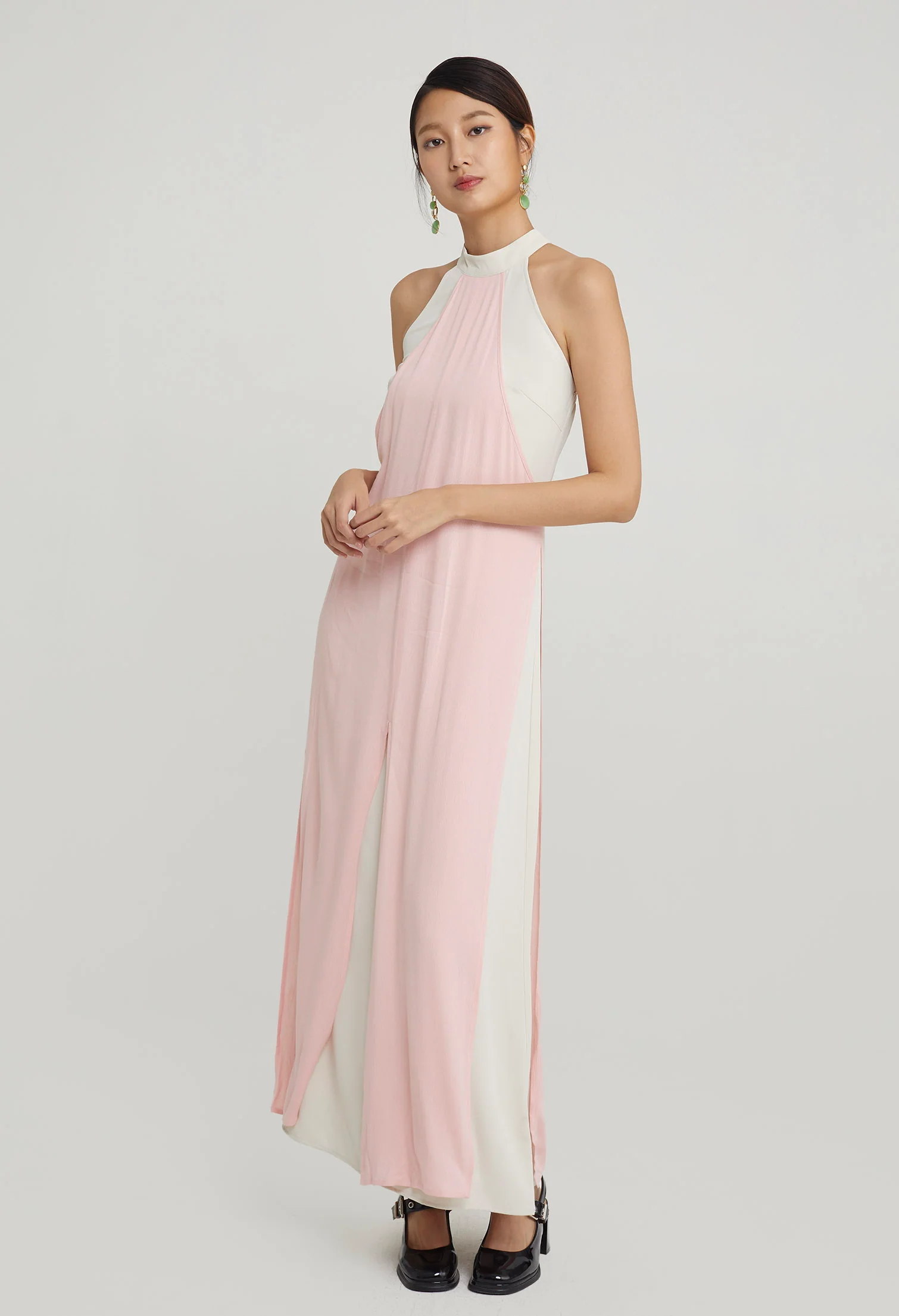 Lotus Bloom Maxi Dress