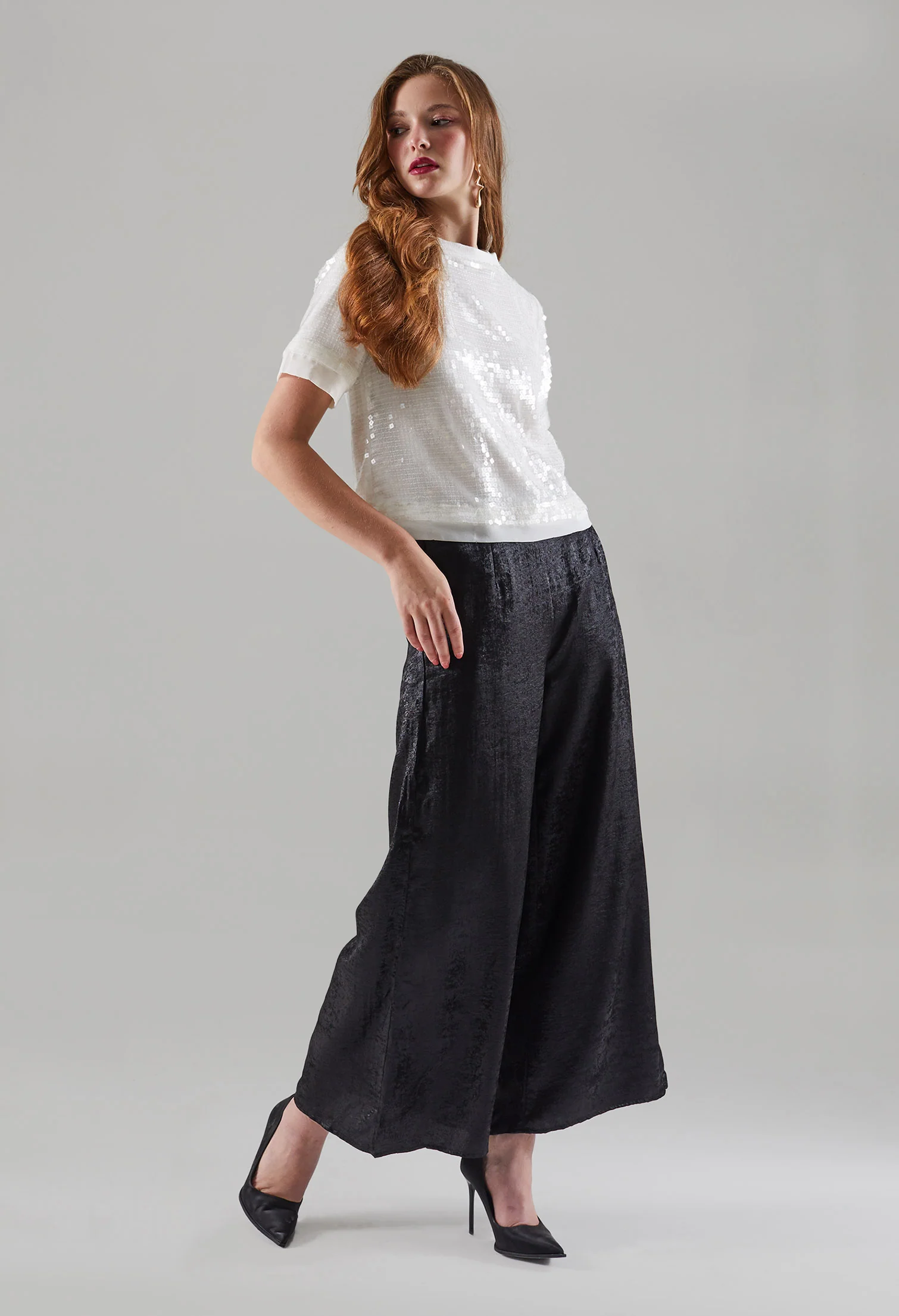 Agleam Shimmer Blouse