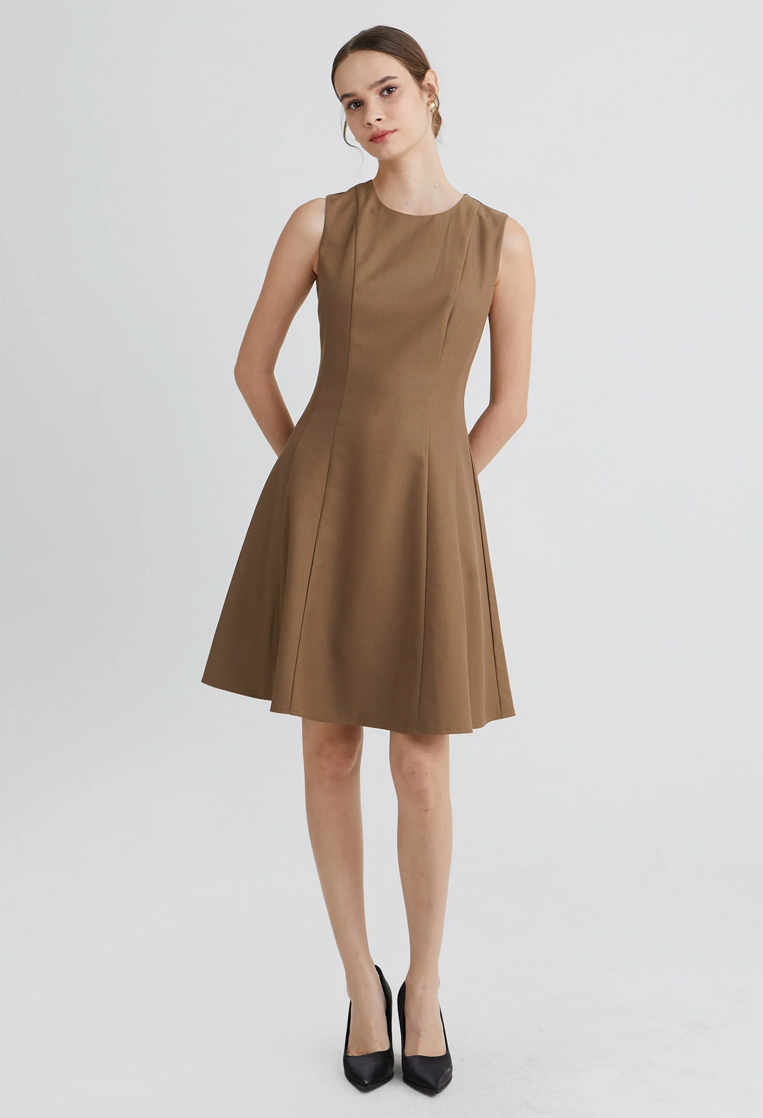 Luxe Flowy Mini Dress