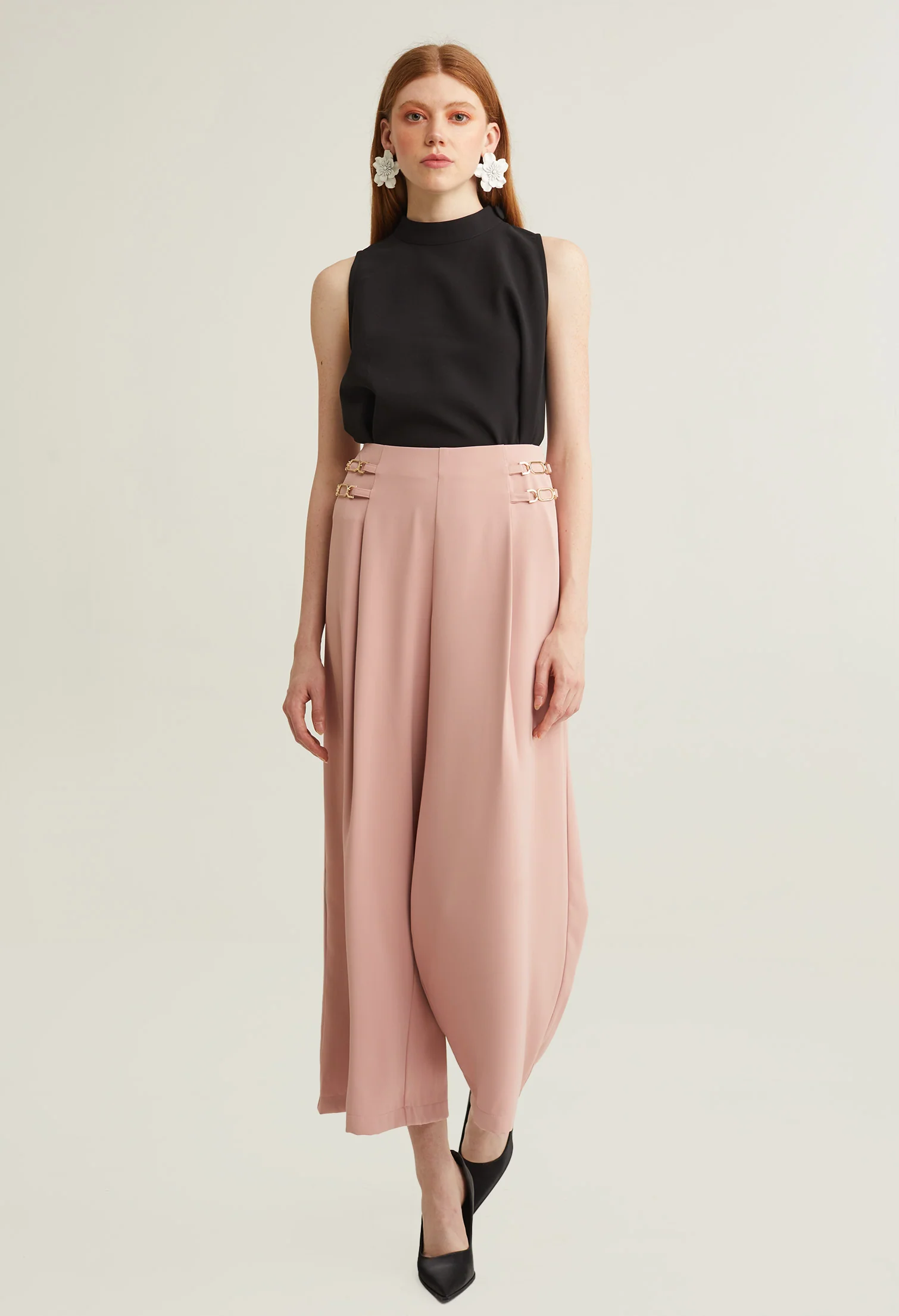 Regal Gilded Mid-Rise Pants