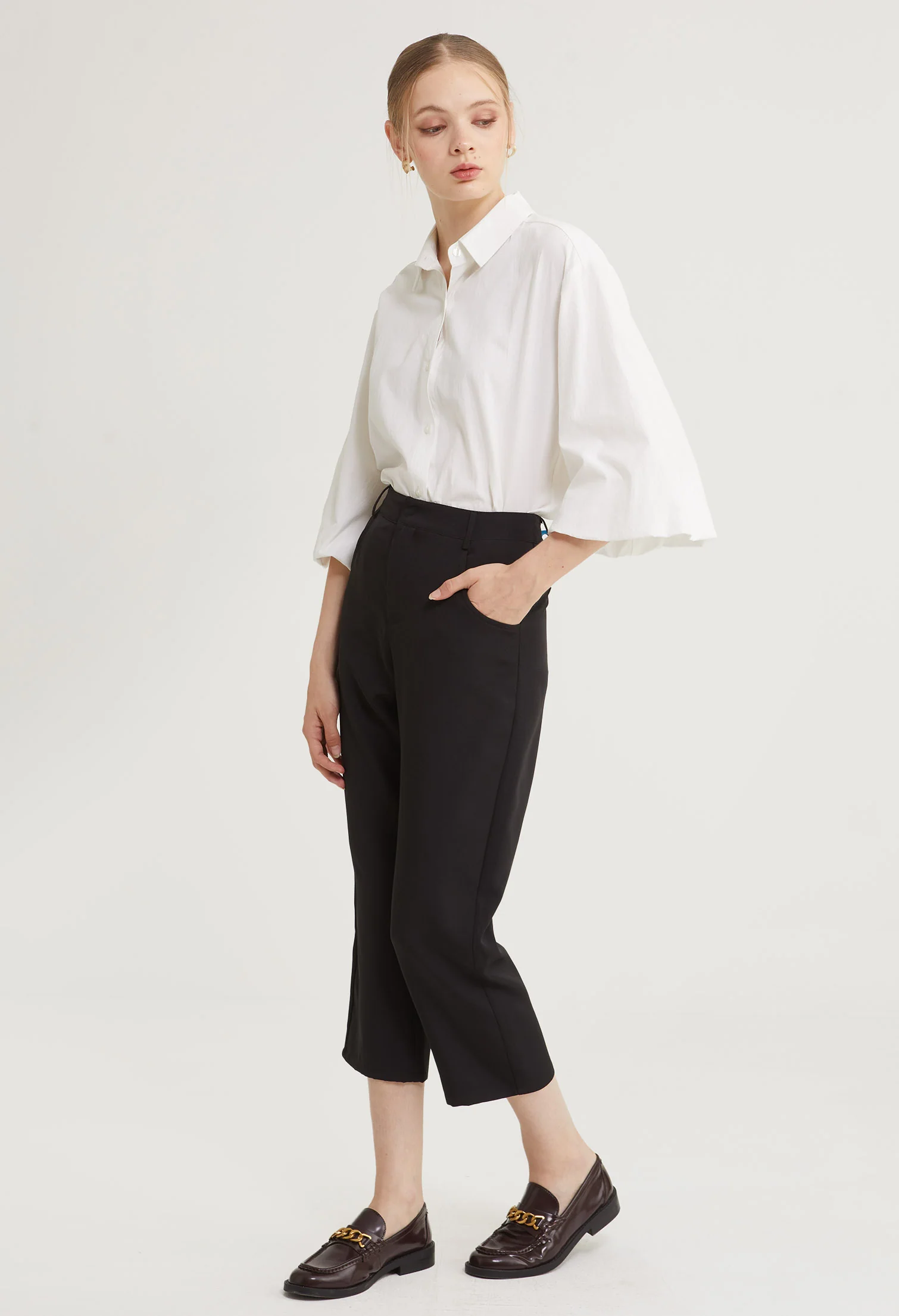 Refined Ease Straight Cut Trousers