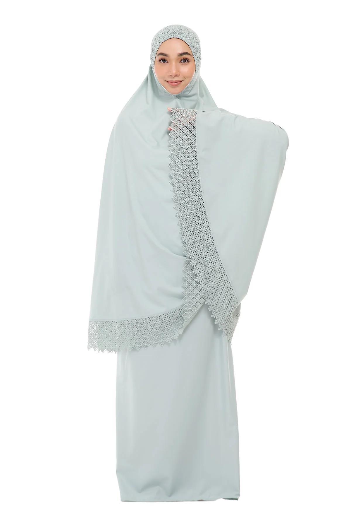 Telekung Modish Asanoha