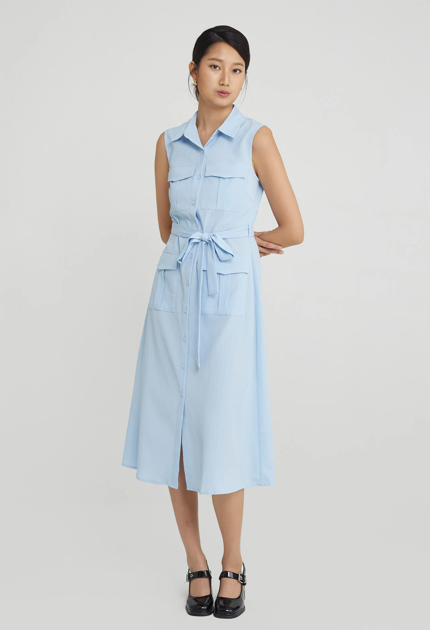 Jasmine Crest Frontie Midi Dress