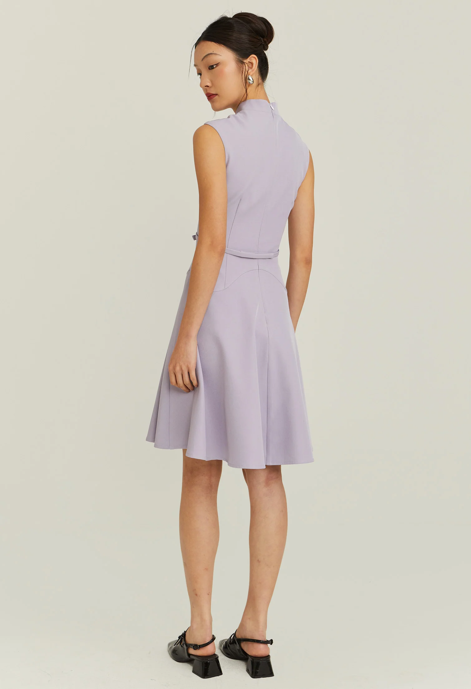Lavender Dusk Mini Dress