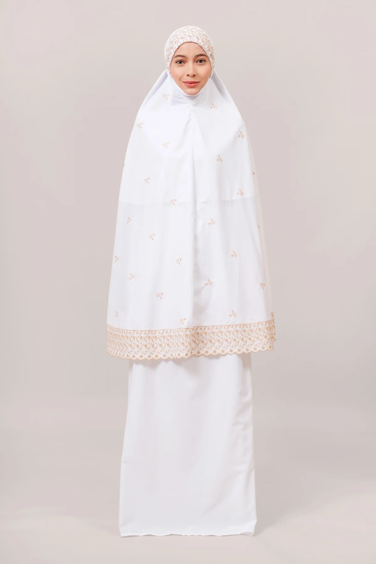 Telekung Broderie Sarimas Rona