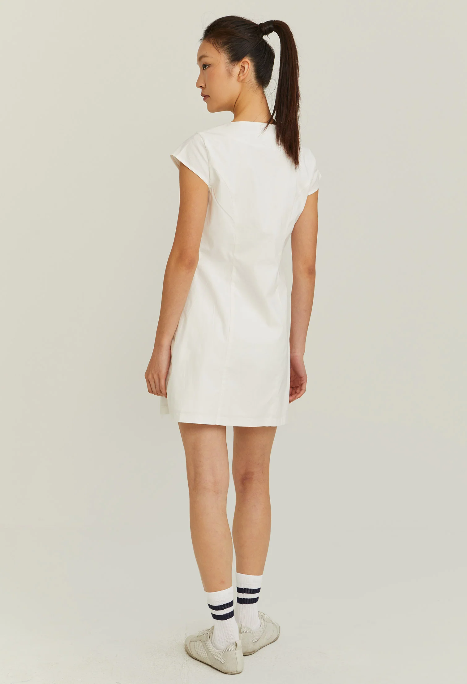 Square Neckline Slip Dress