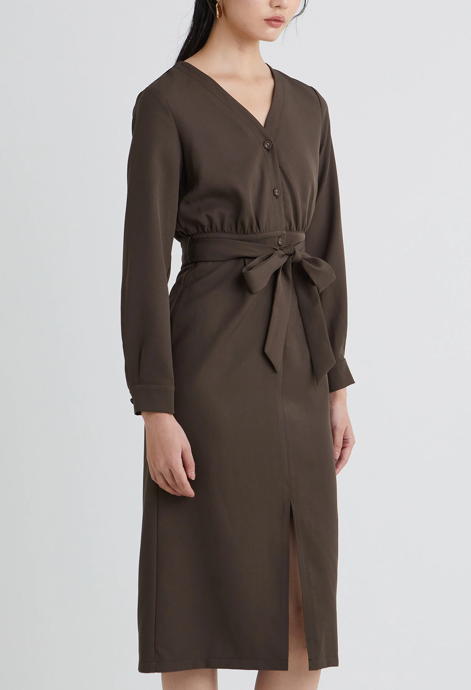 Serene Muse Midi Dress