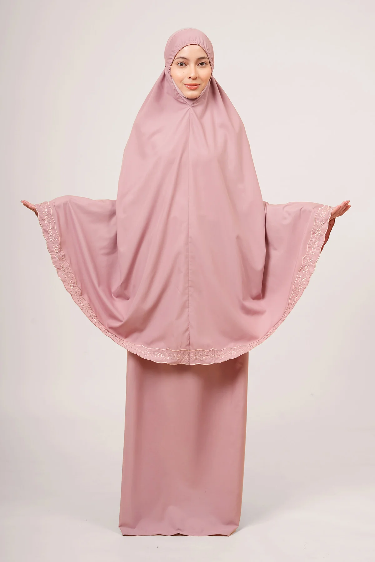 Telekung Broderie Eshal LE