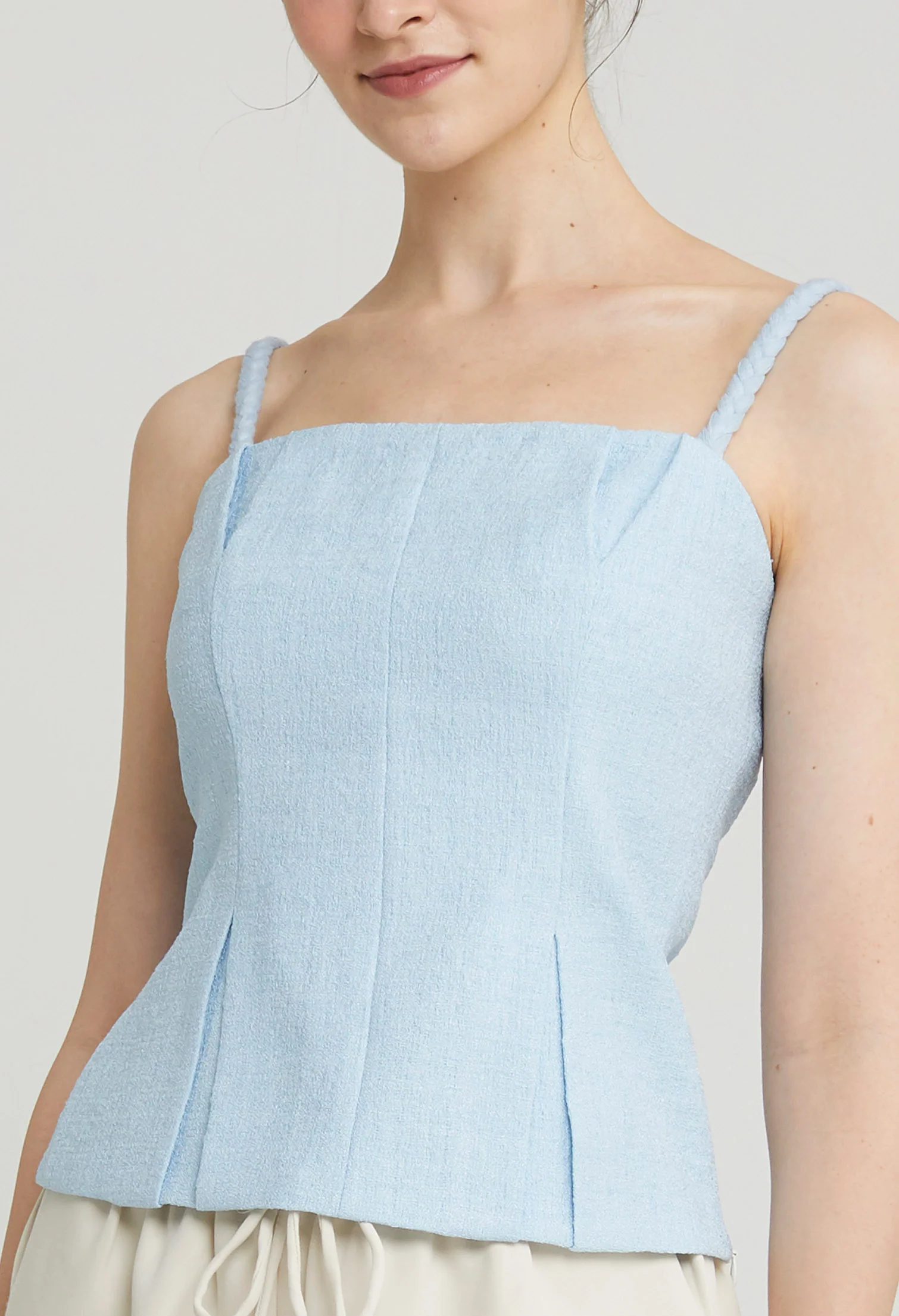 Clover Braided Strap Top