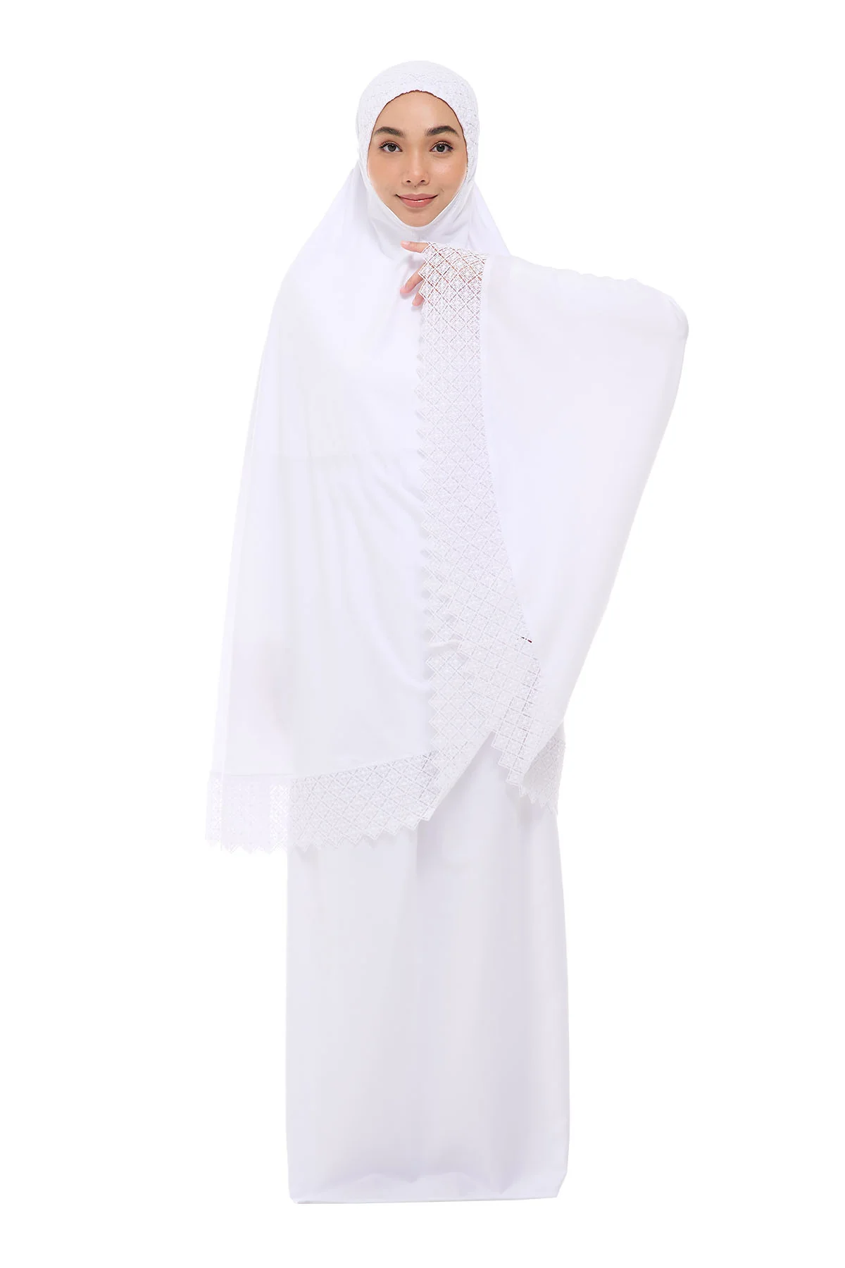 Telekung Modish Asanoha