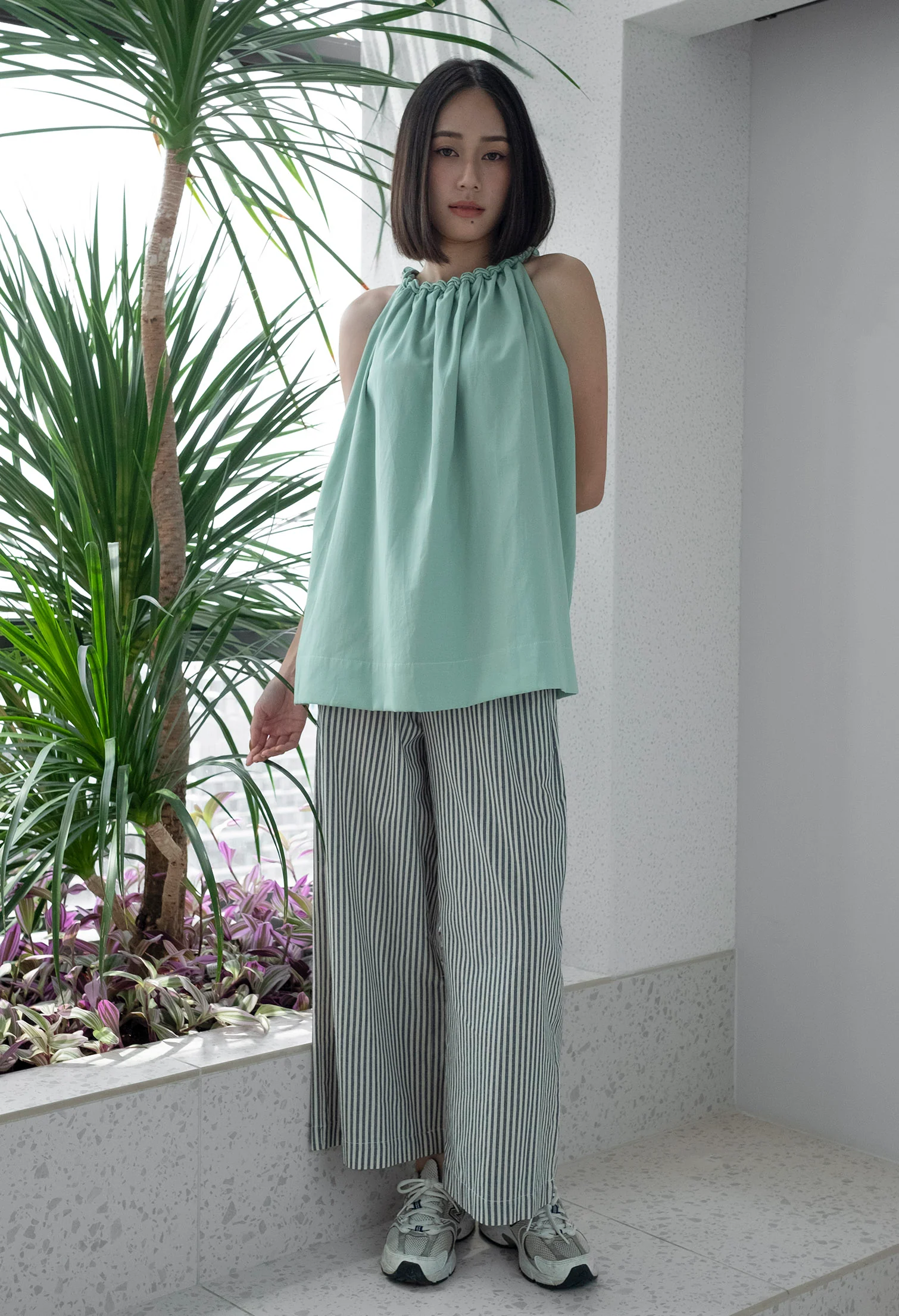 Luna Ease Halter Twist Braid Two-piece