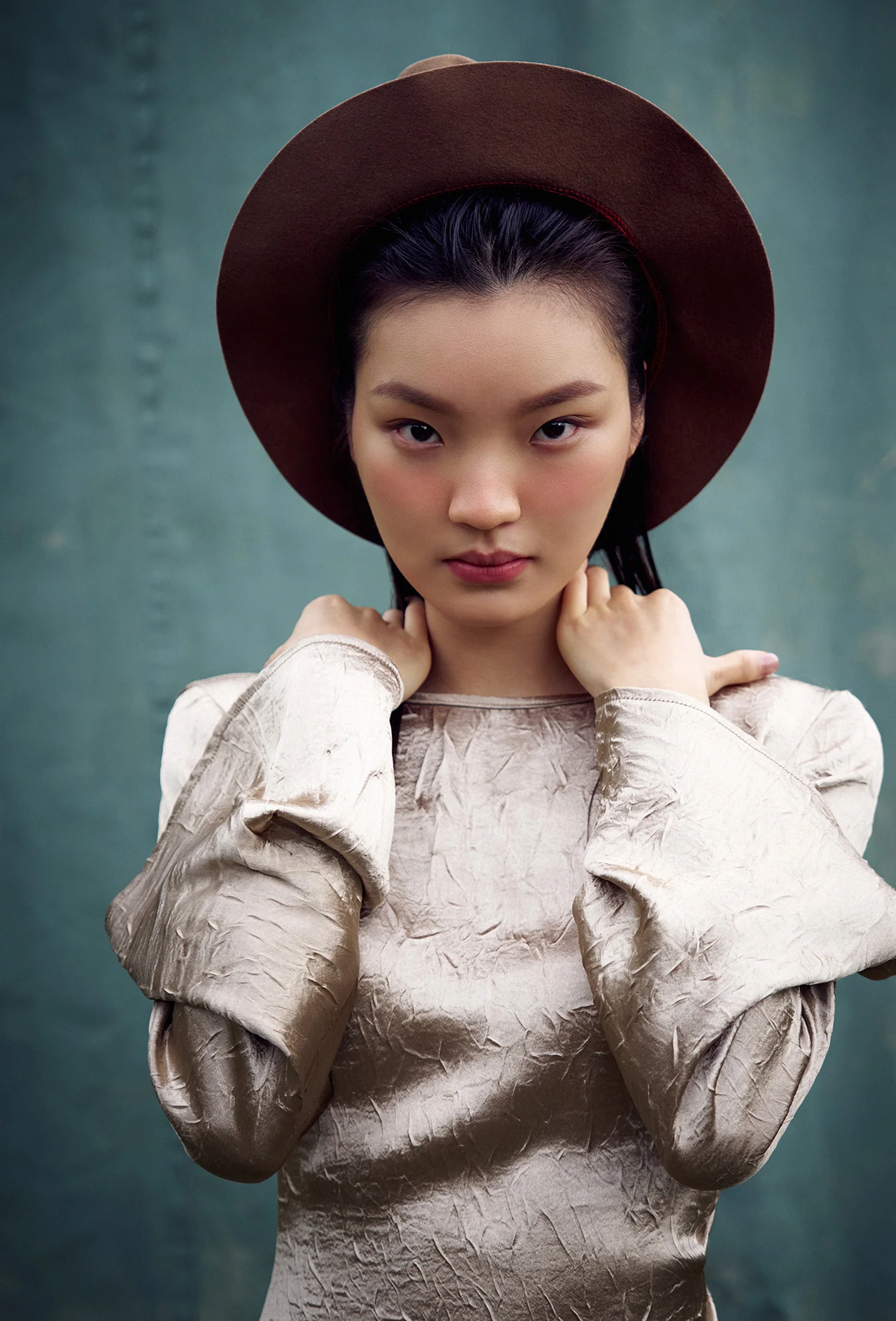 Chandelier Satin Maxi Dress