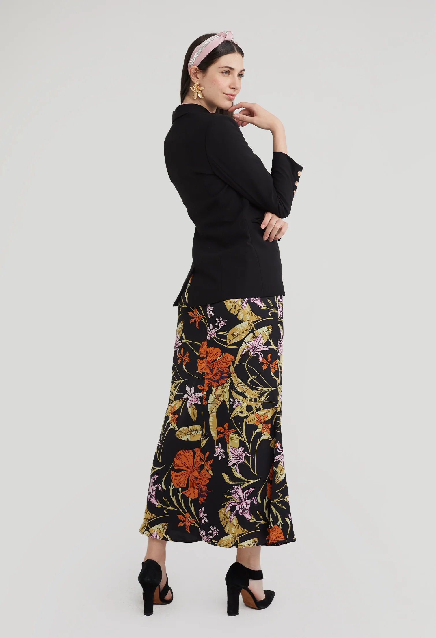 Buckle Accent Blazer