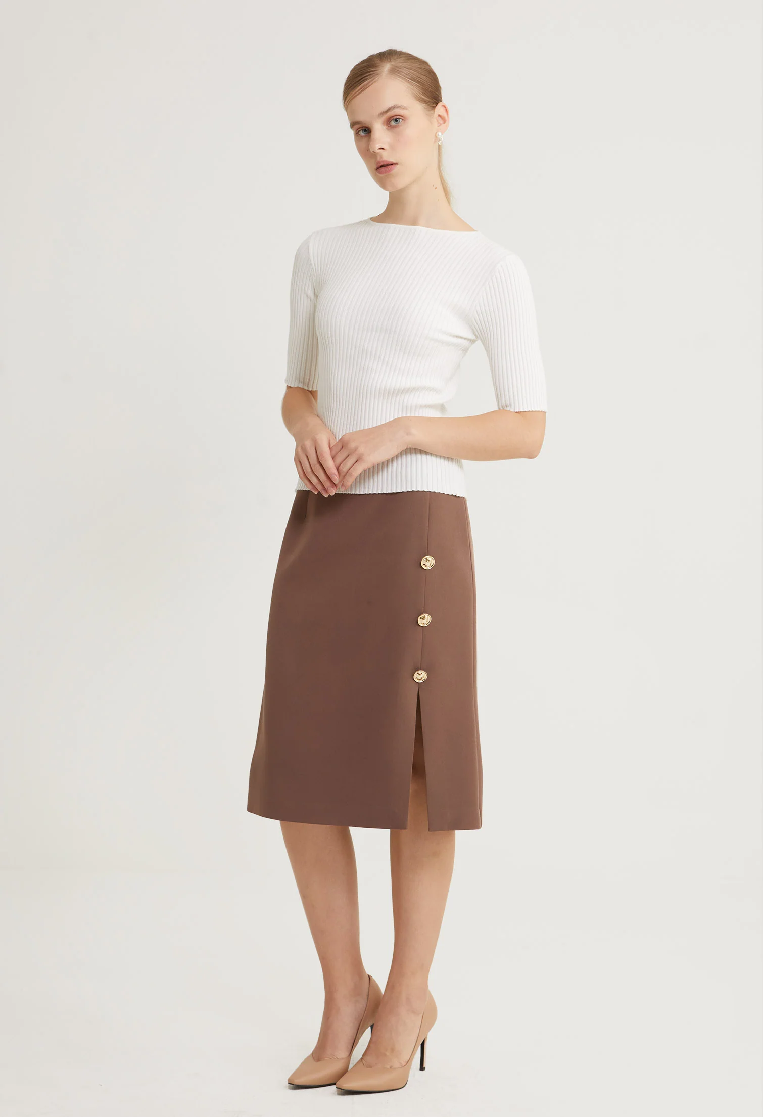 Balmy Tight Fit Slip-On Top