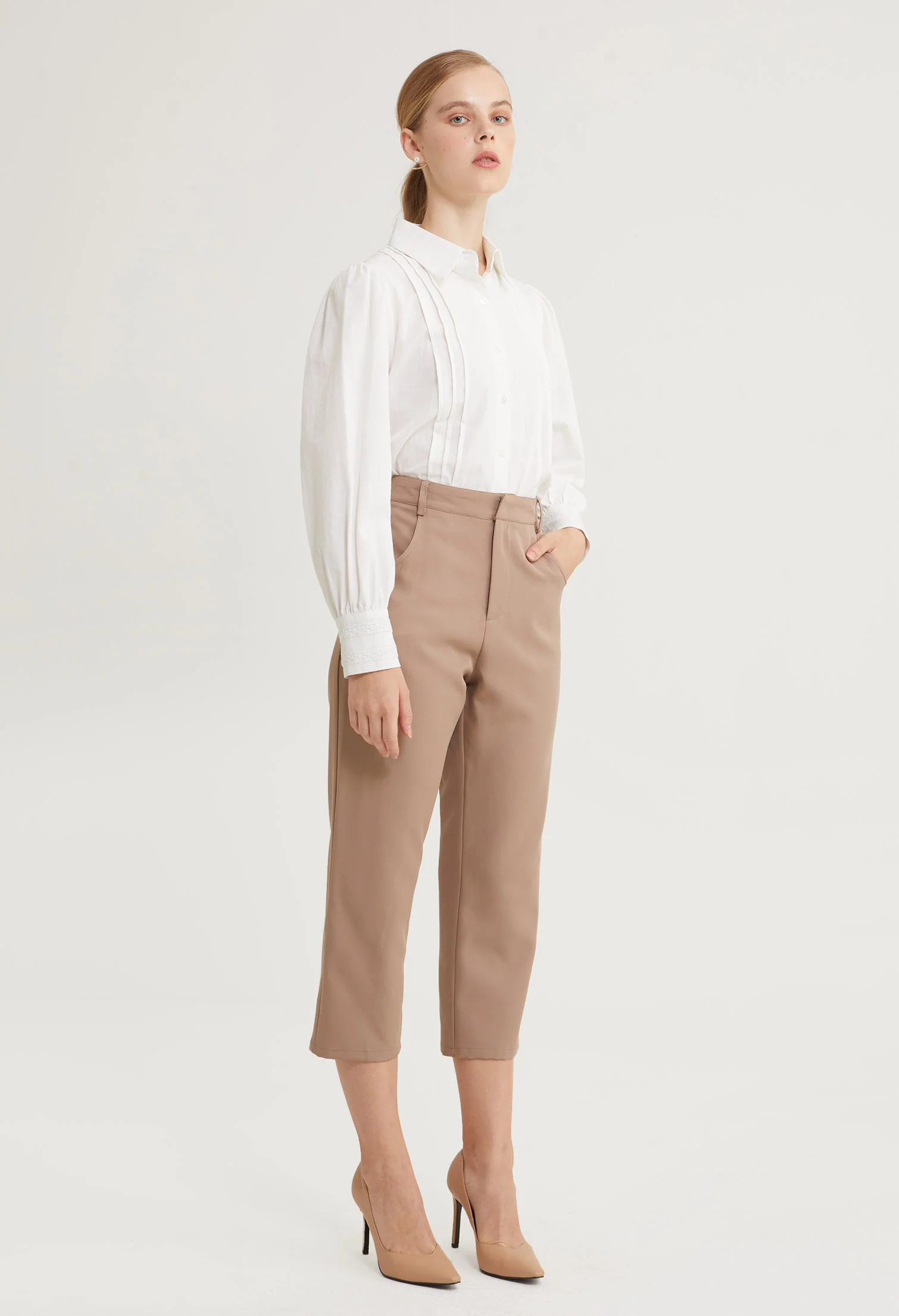 Refined Ease Straight Cut Trousers