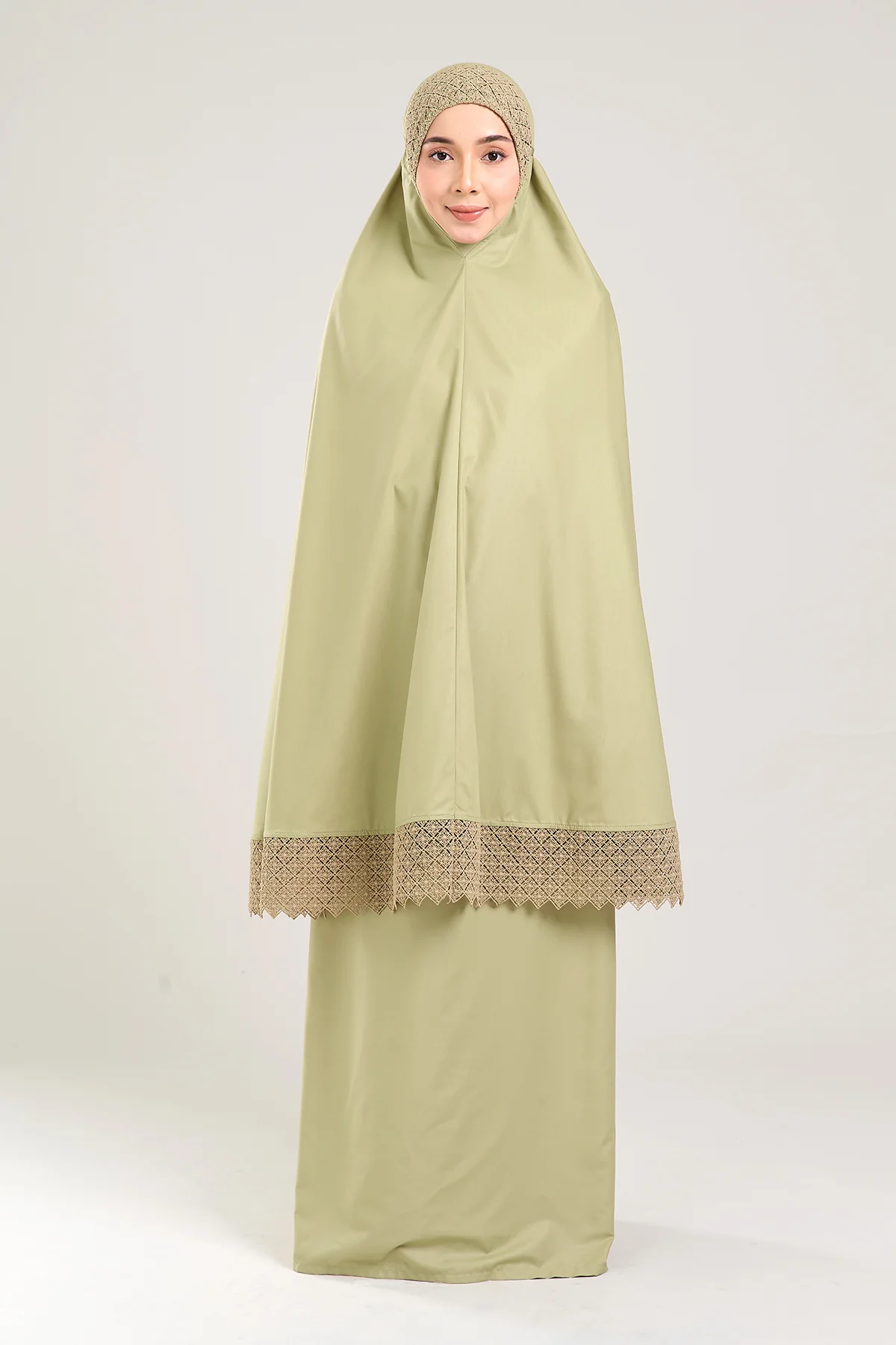 Telekung Modish Asanoha