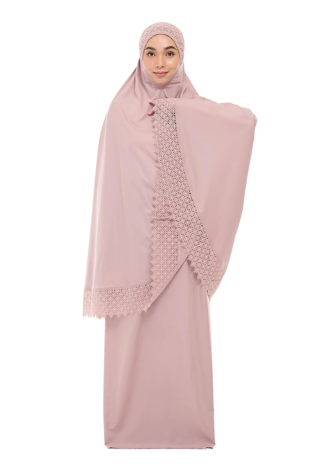 Telekung Modish Asanoha