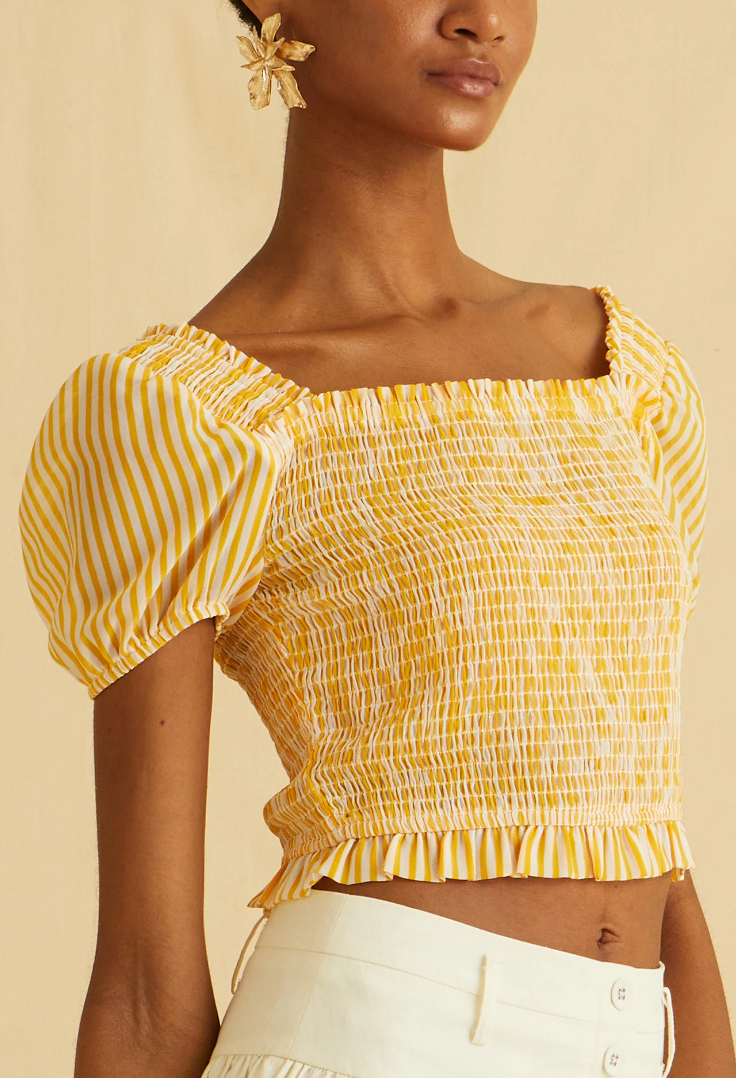 Etna Vista Ruched Top