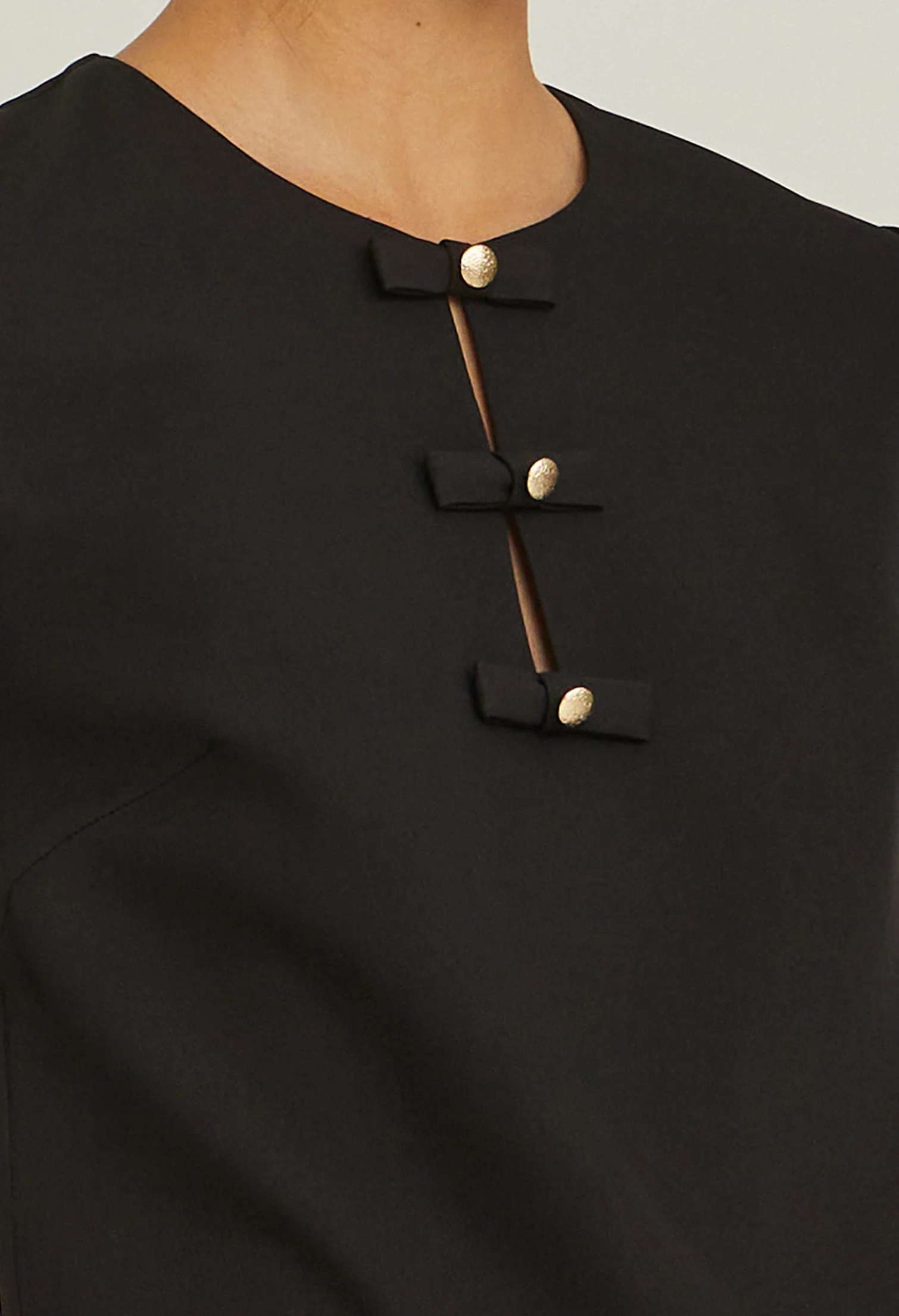 Triple Bow Mini Dress