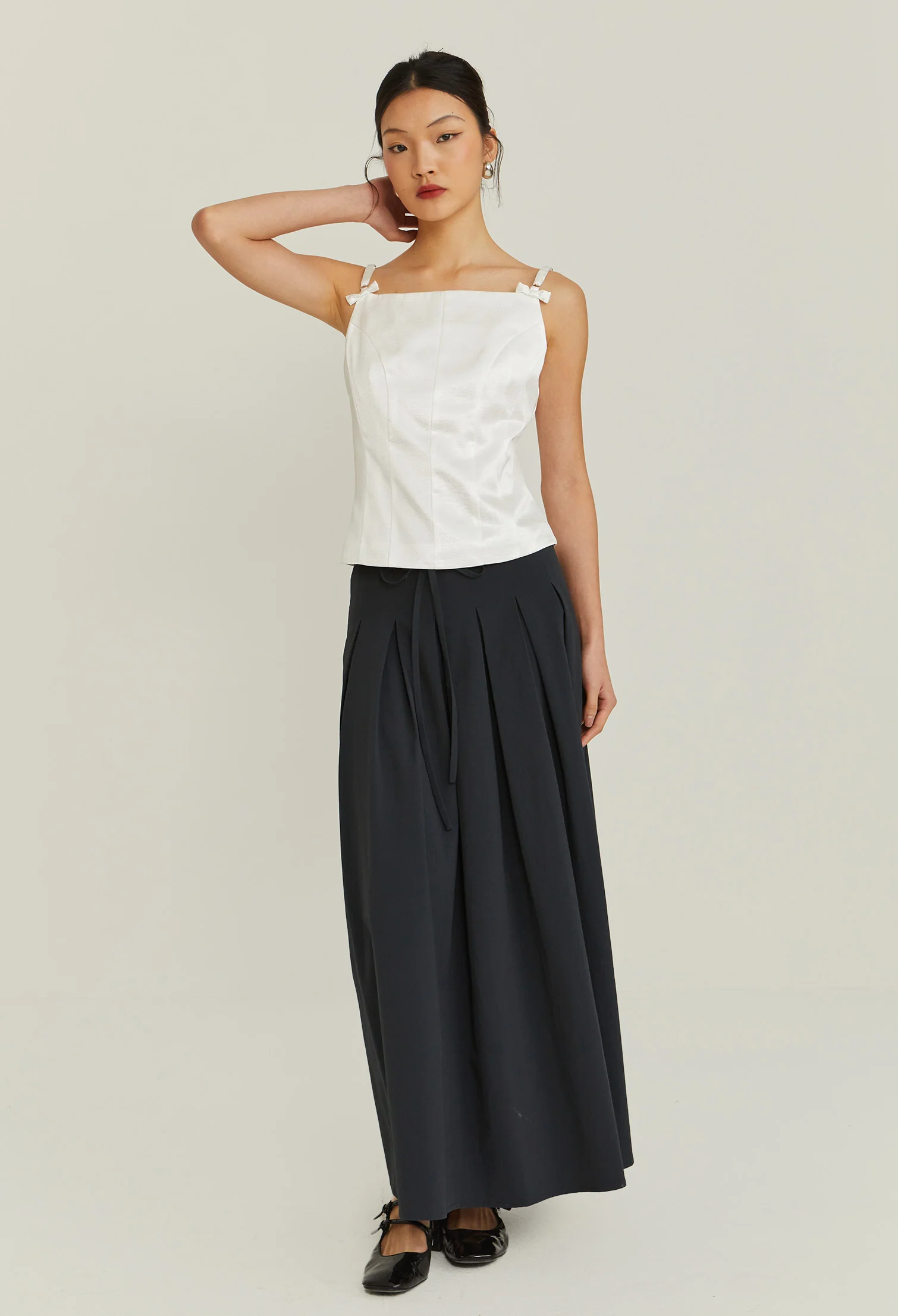 Eternal Bow Sleeveless Top