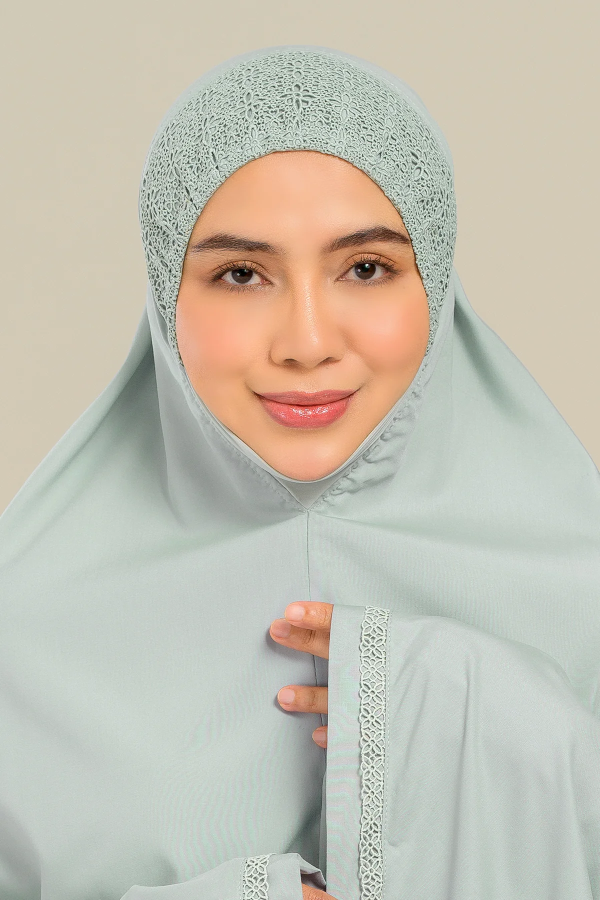 Telekung Modish Cendana Nusantara