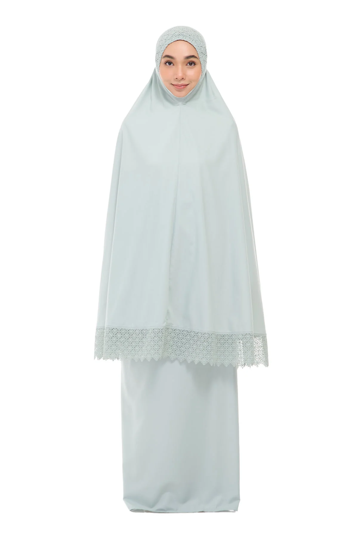 Telekung Modish Asanoha