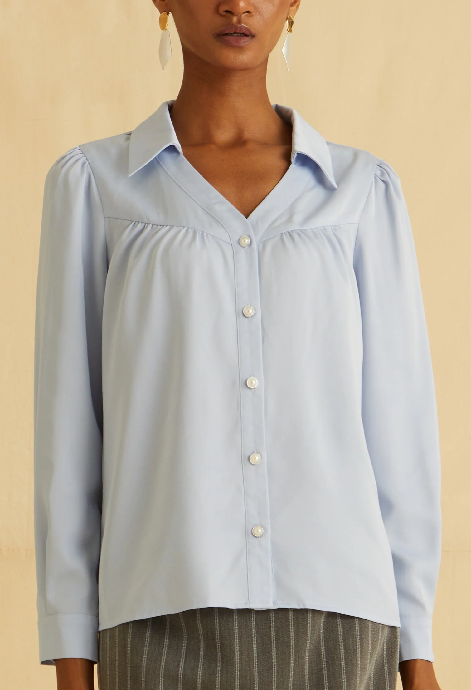 Moonlight Charm Satin Top