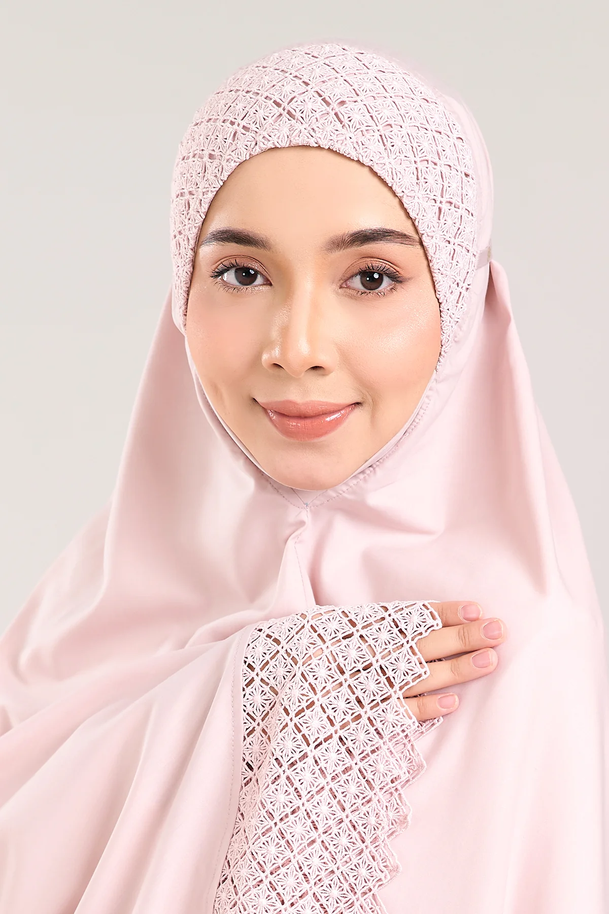 Telekung Modish Asanoha