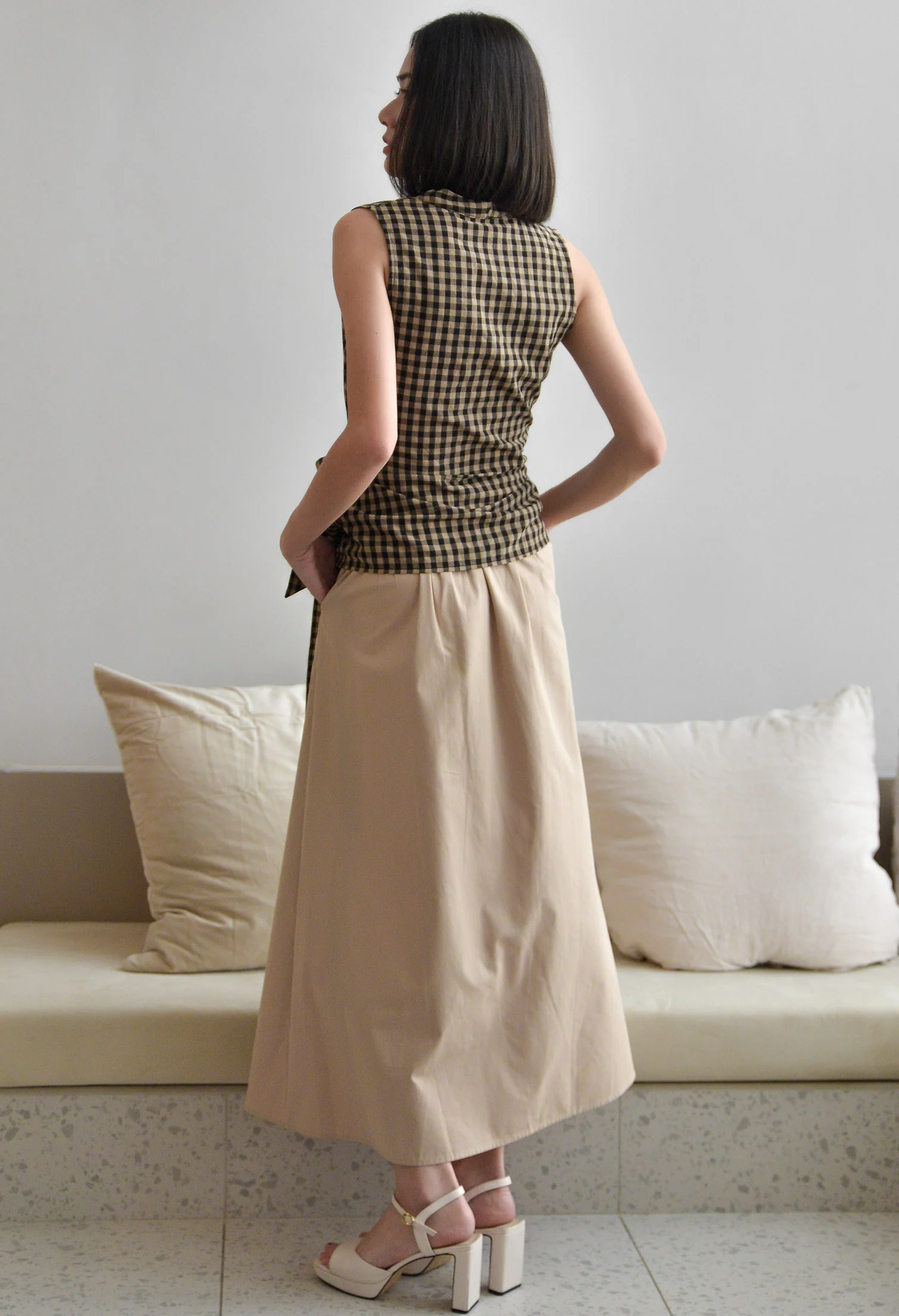 Sweet Gingham Two-piece