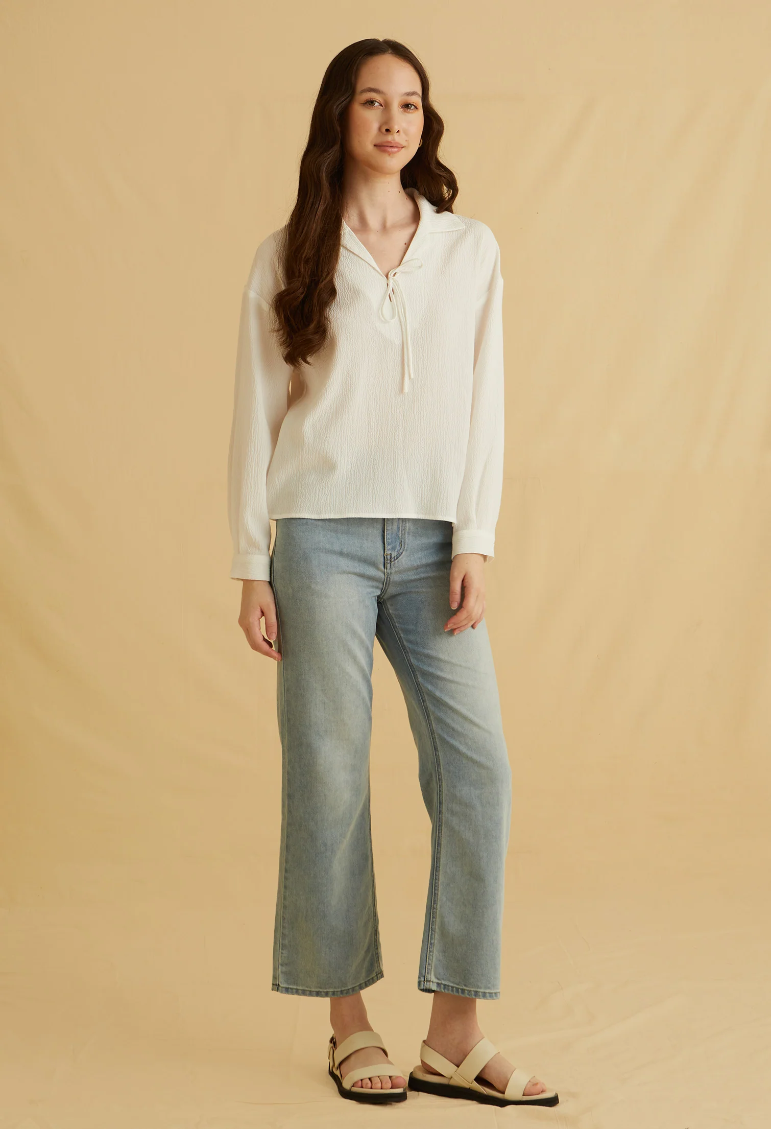 Capri Breeze Ribbon Top