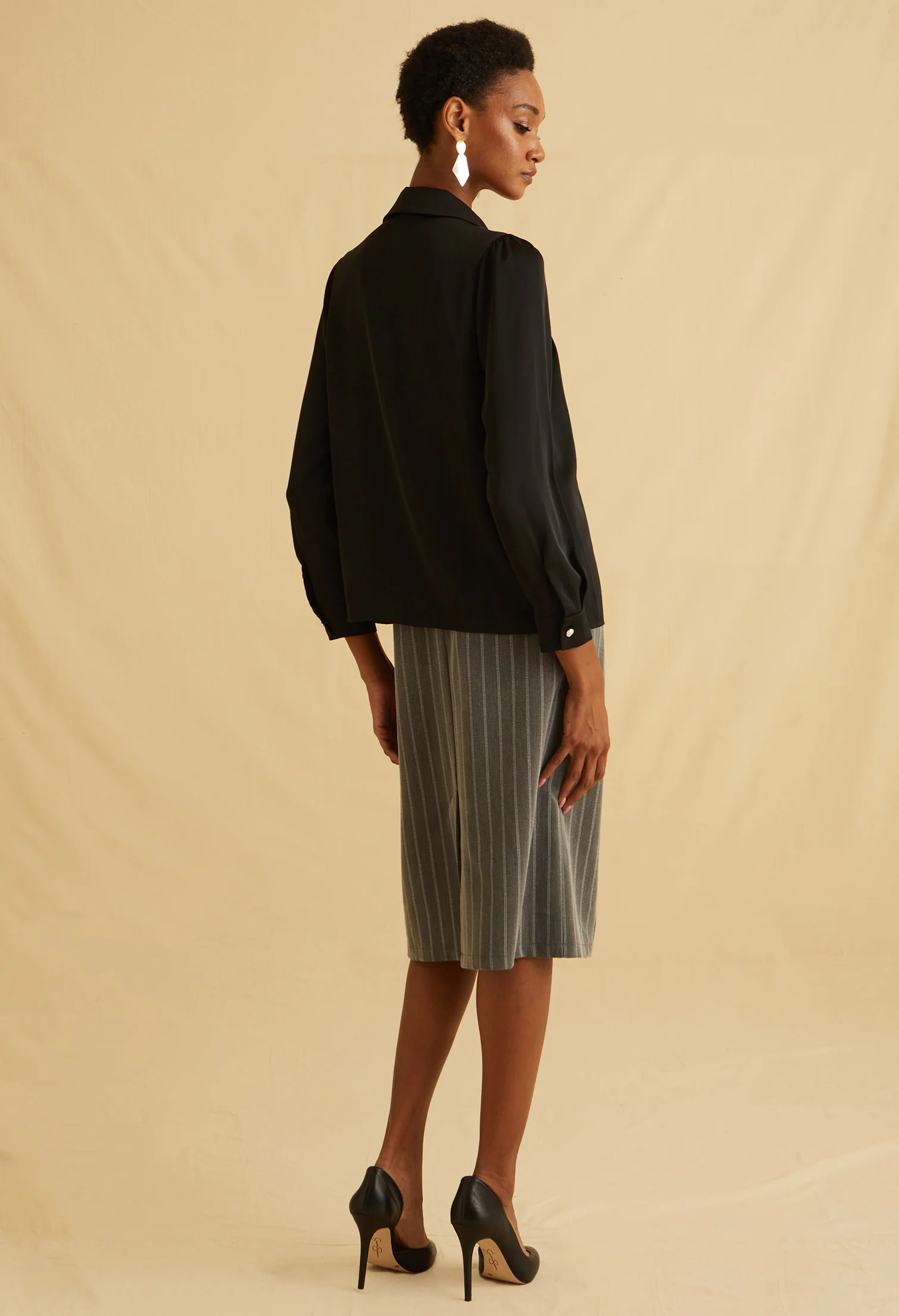 Moonlight Charm Satin Top