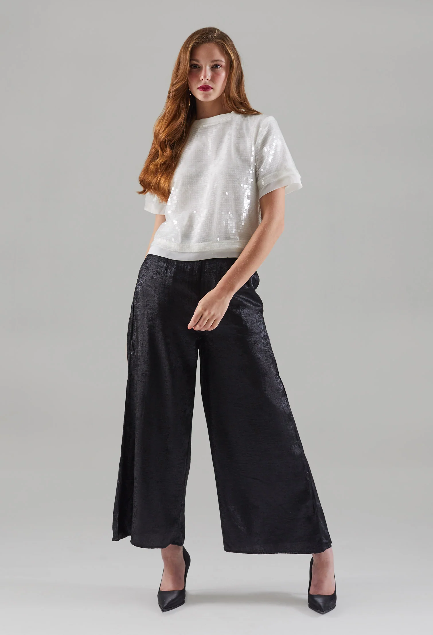 Agleam Shimmer Blouse