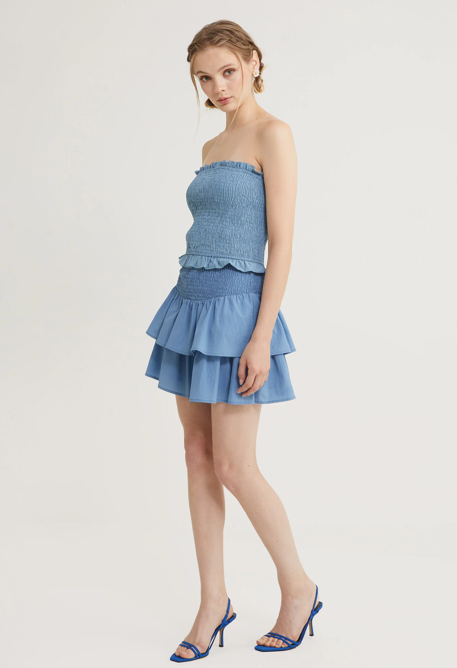 Lani Ruffled Mini Skirt