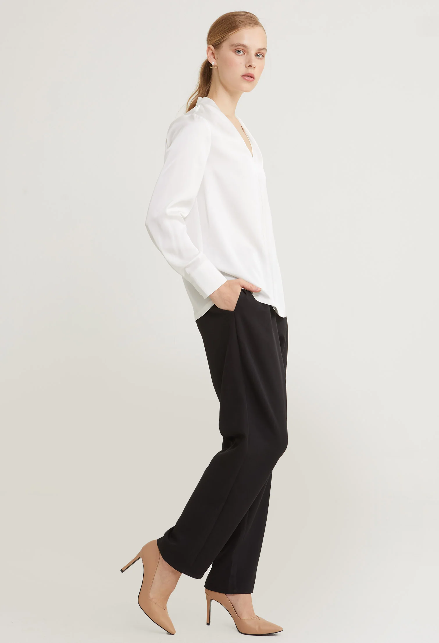 Whisper Allure Long Sleeves Blouse