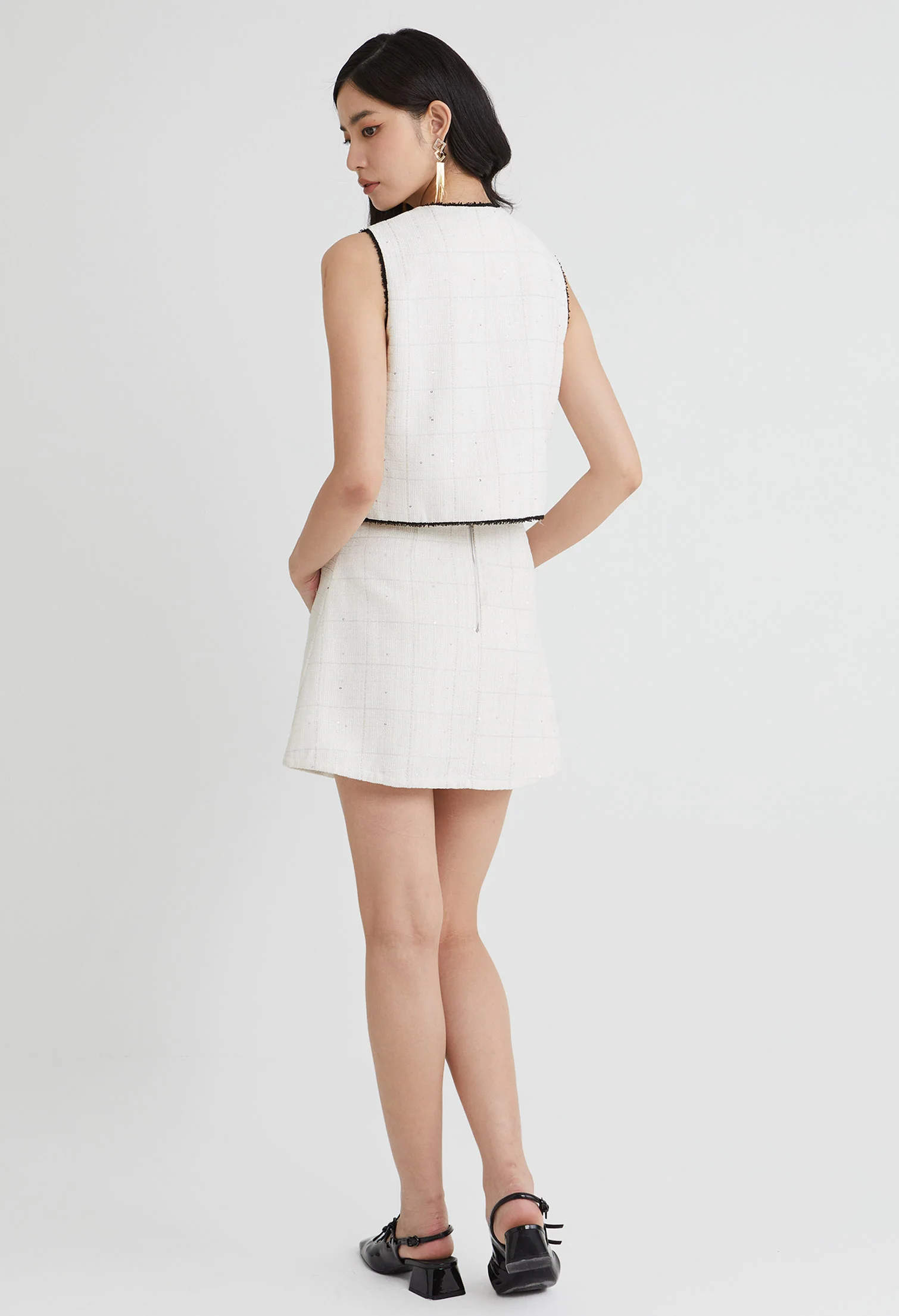 Tweed Charm Mini Skirt