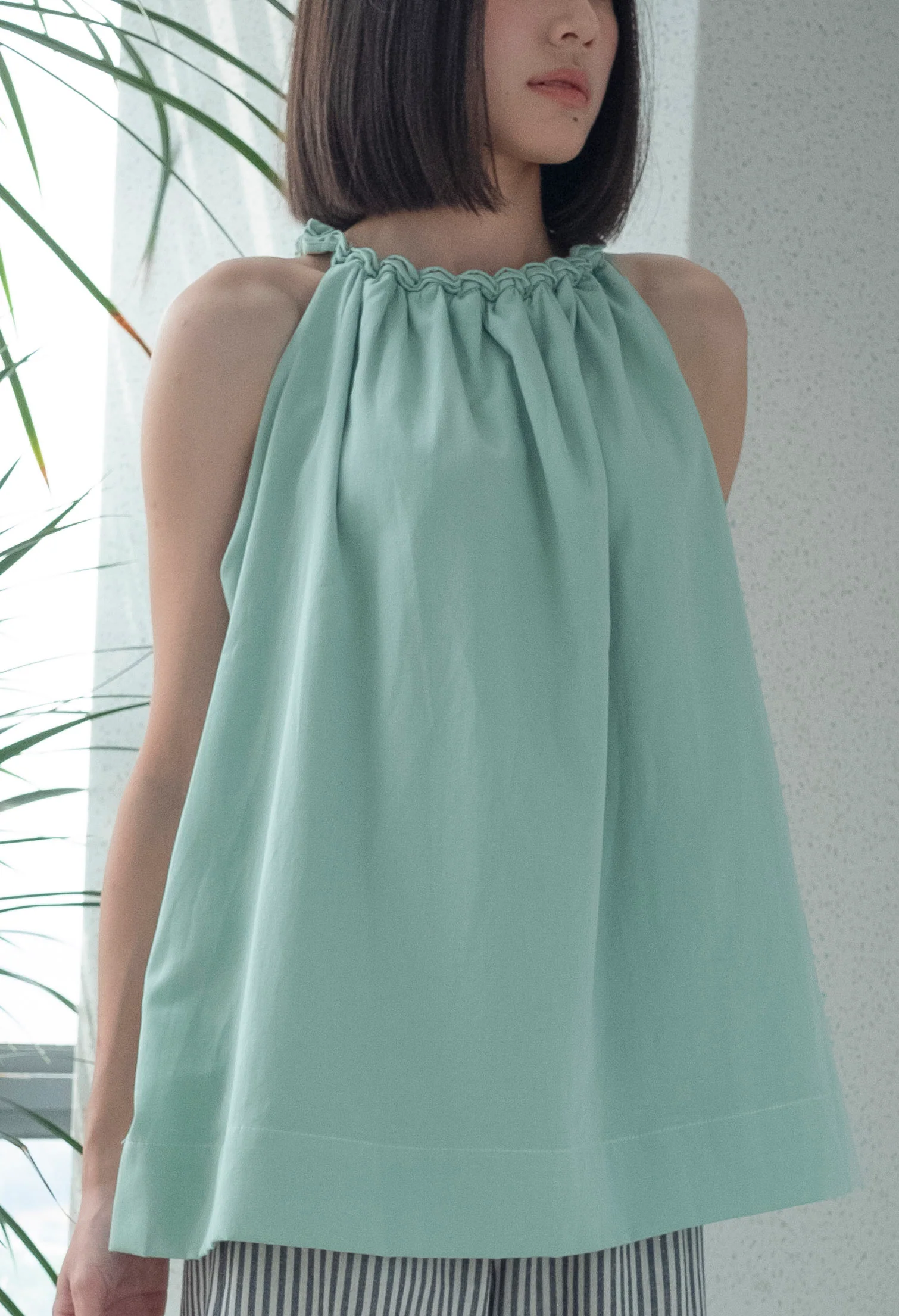 Luna Ease Halter Twist Braid Two-piece