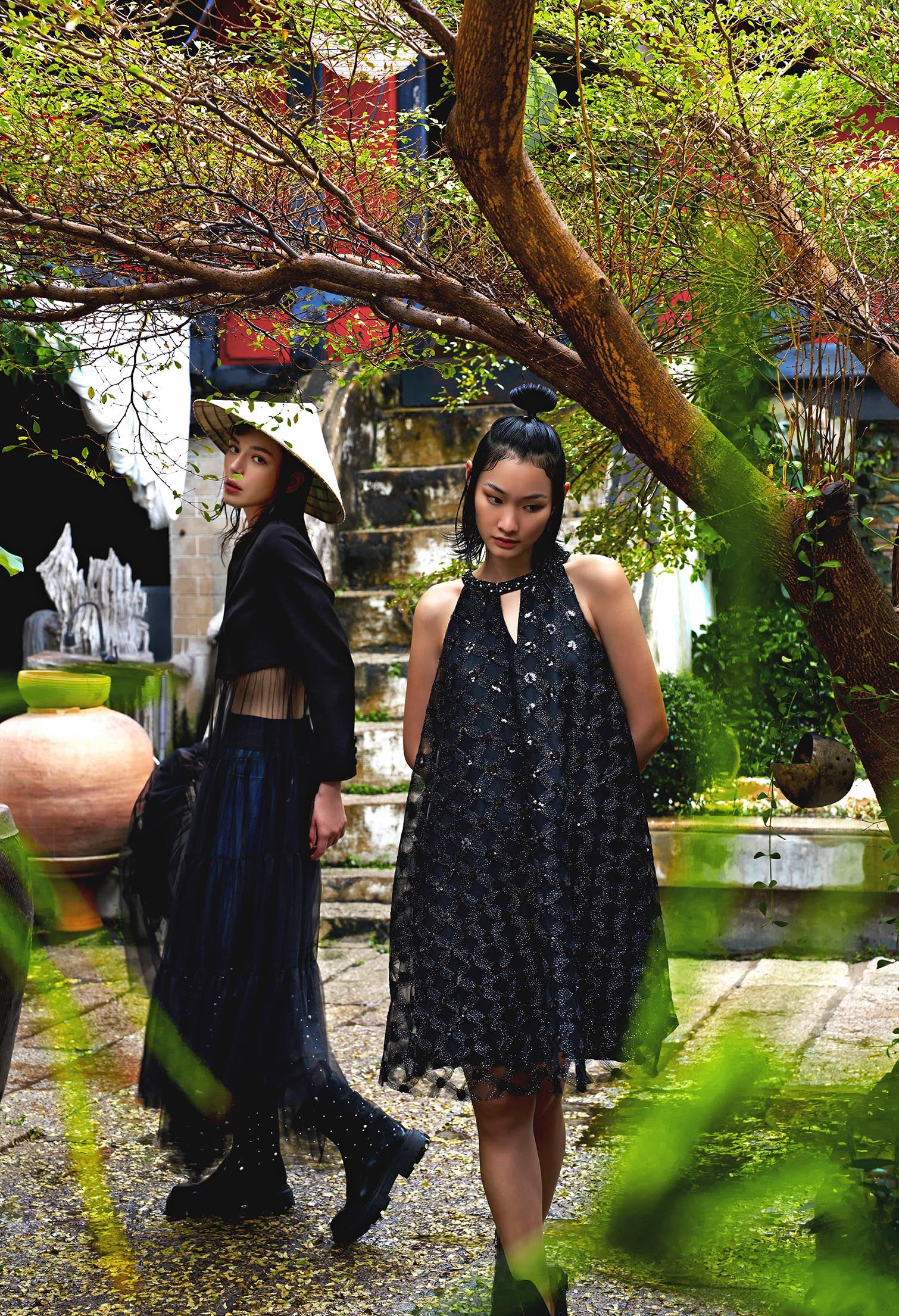 Chiffon Luxe Maxi Jacket