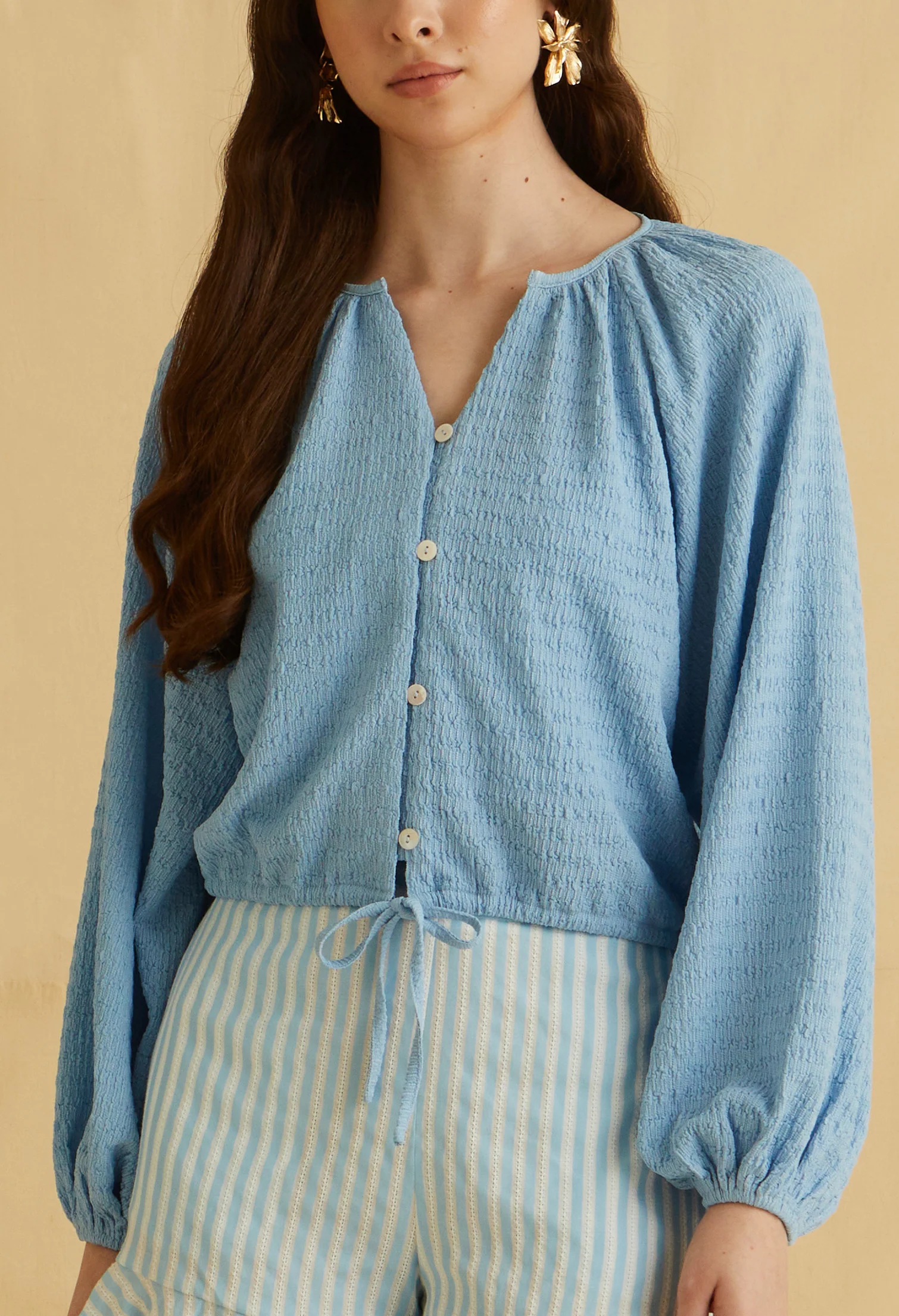 Solari Brezza Long Sleeves Top