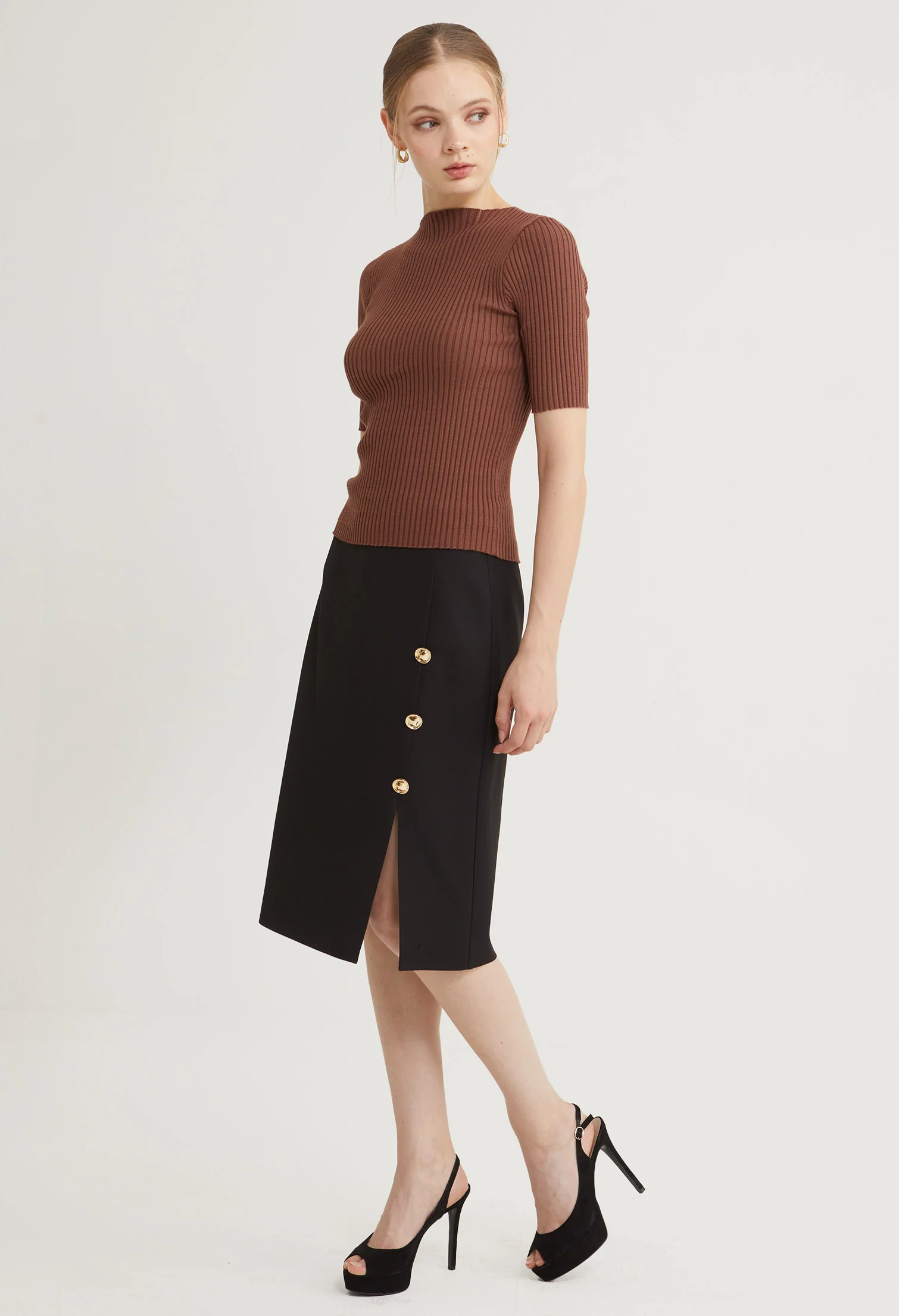 Balmy Tight Fit Slip-On Top