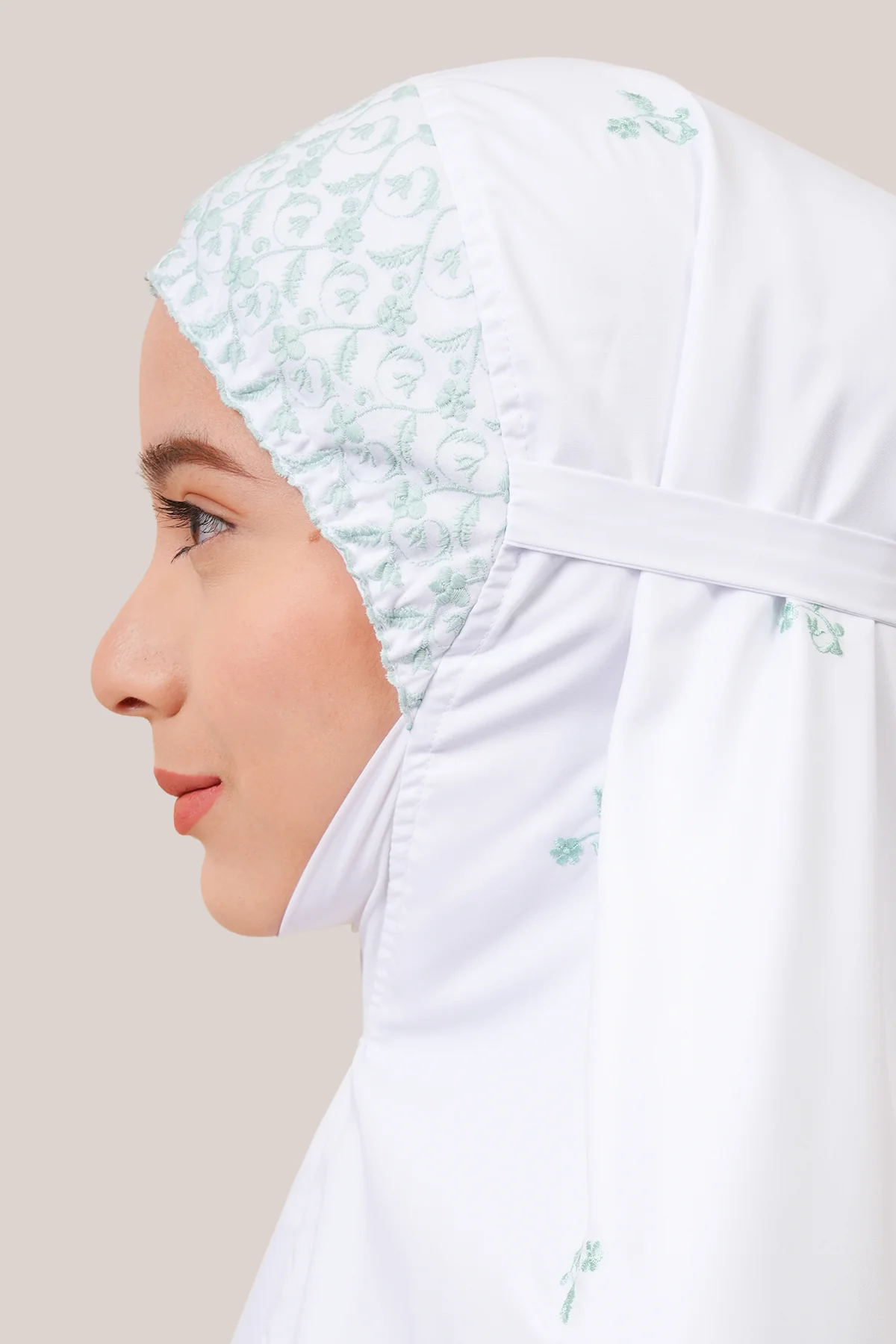 Telekung Broderie Sarimas Rona