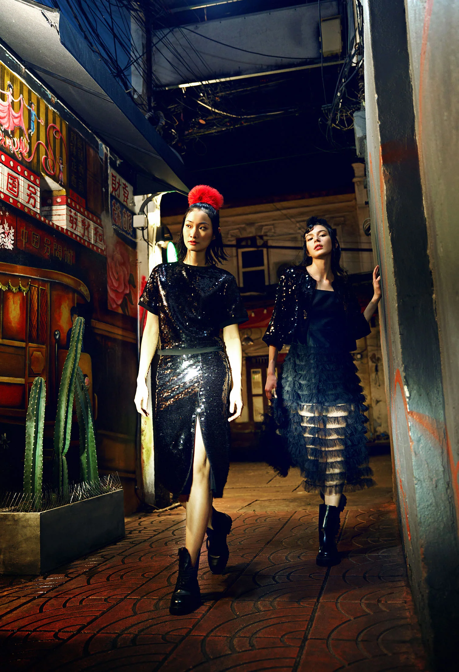 Puffy Chiffon Tulle Dress