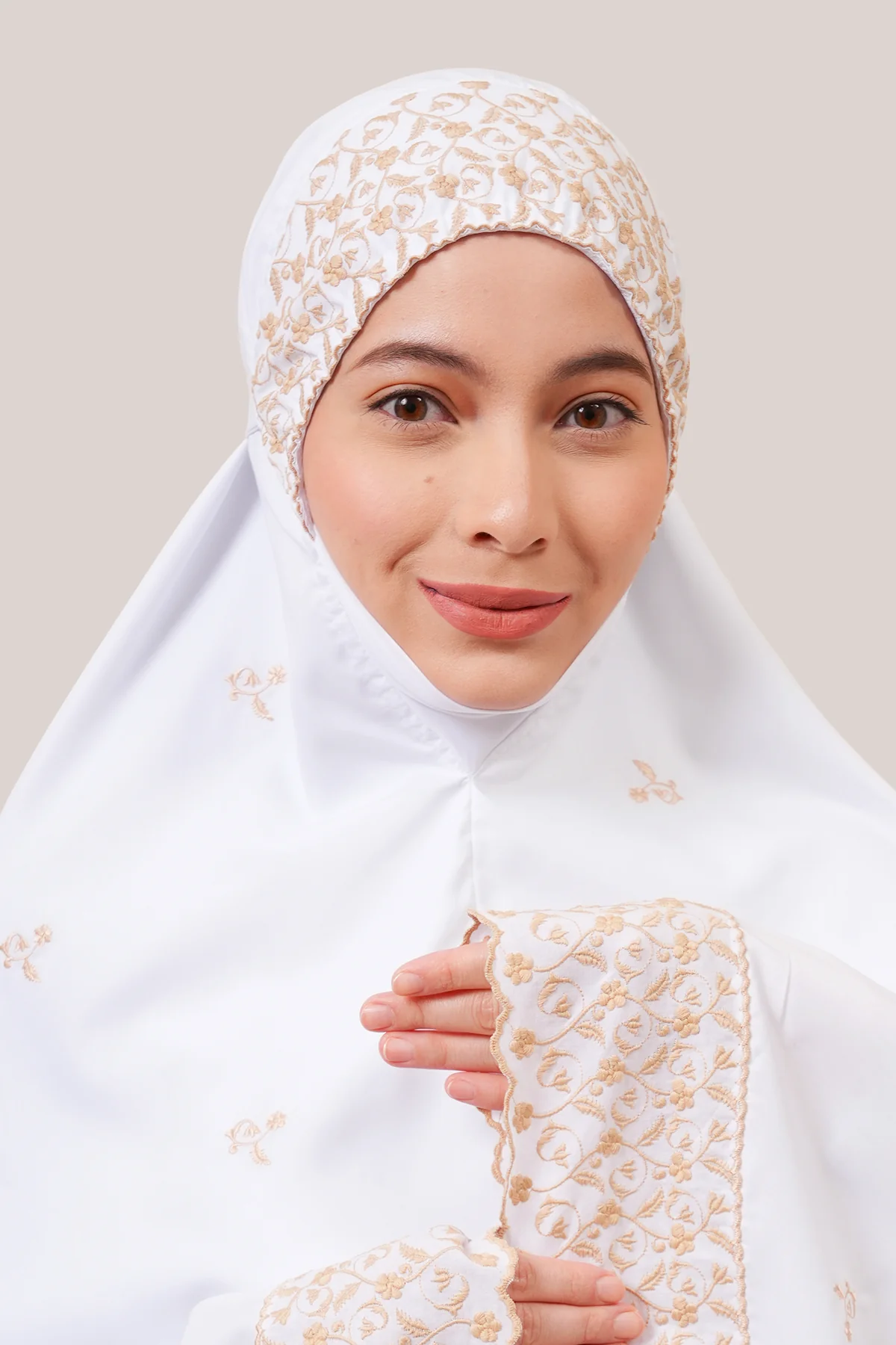 Telekung Broderie Sarimas Rona