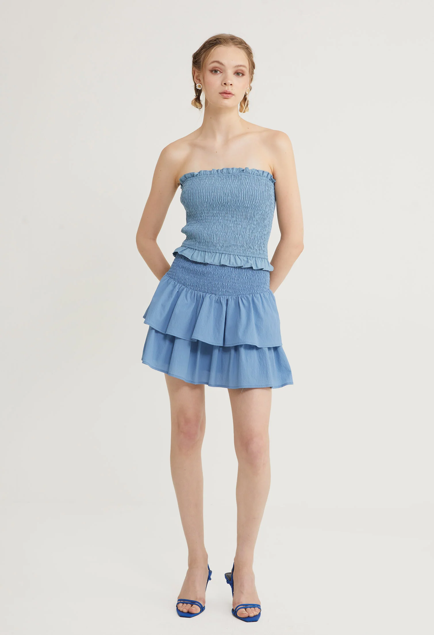 Lani Ruffled Mini Skirt