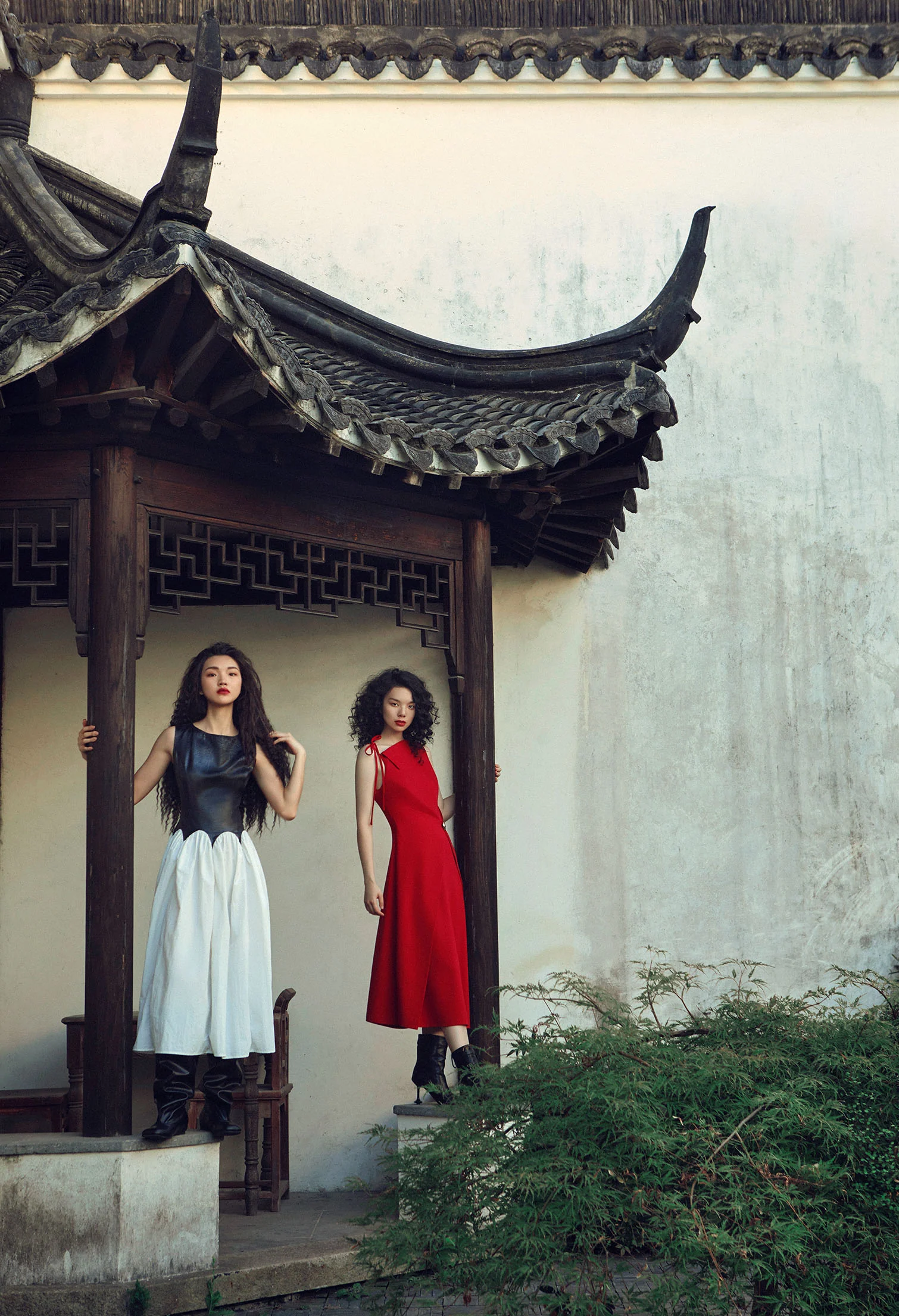 Seraphine Ruffle Midi Dress