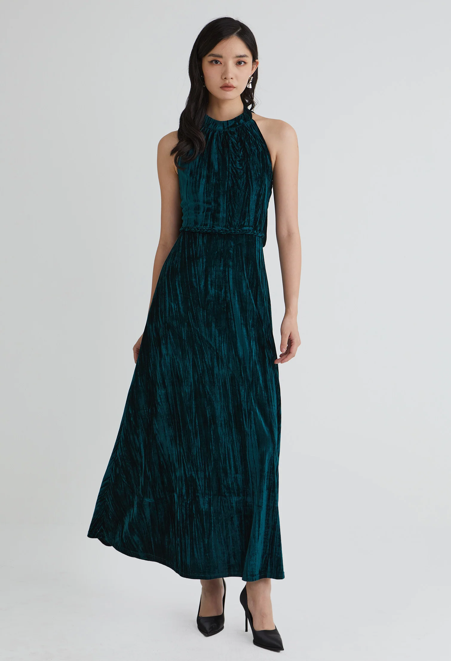 Elysian Velvet Maxi Dress