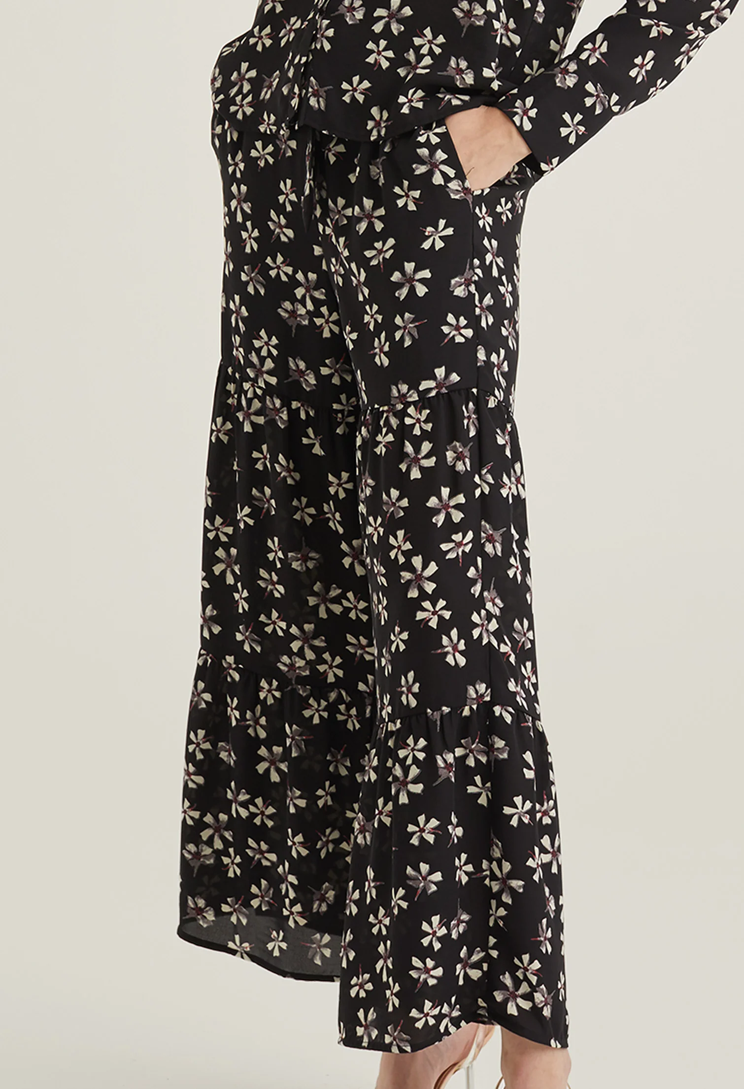 Blooming Petals Palazzo Pants