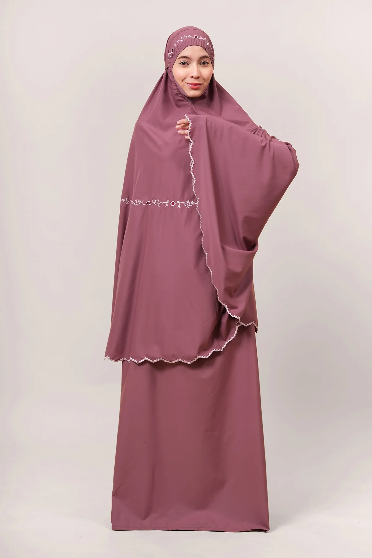 Telekung Broderie Zaima