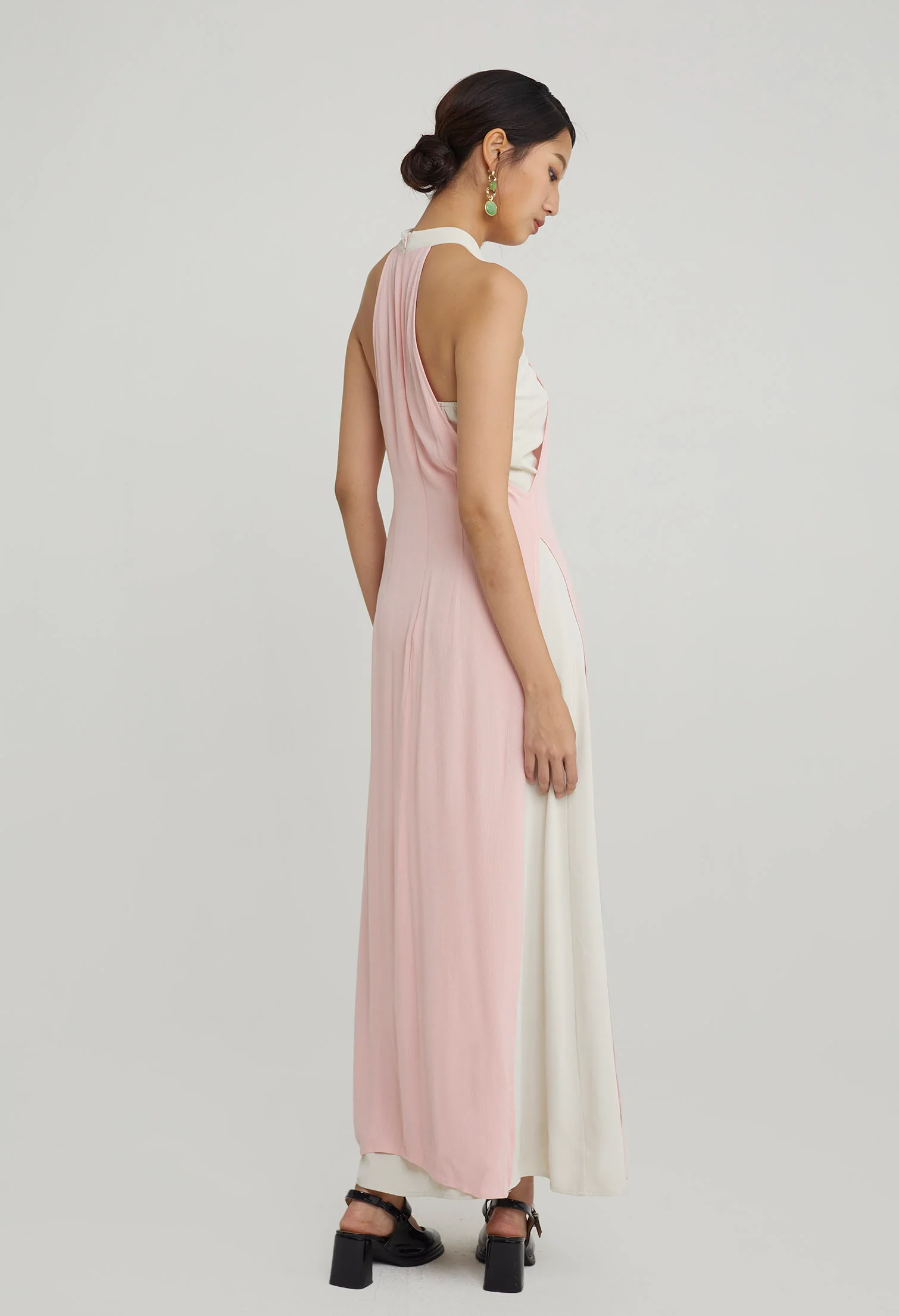 Lotus Bloom Maxi Dress